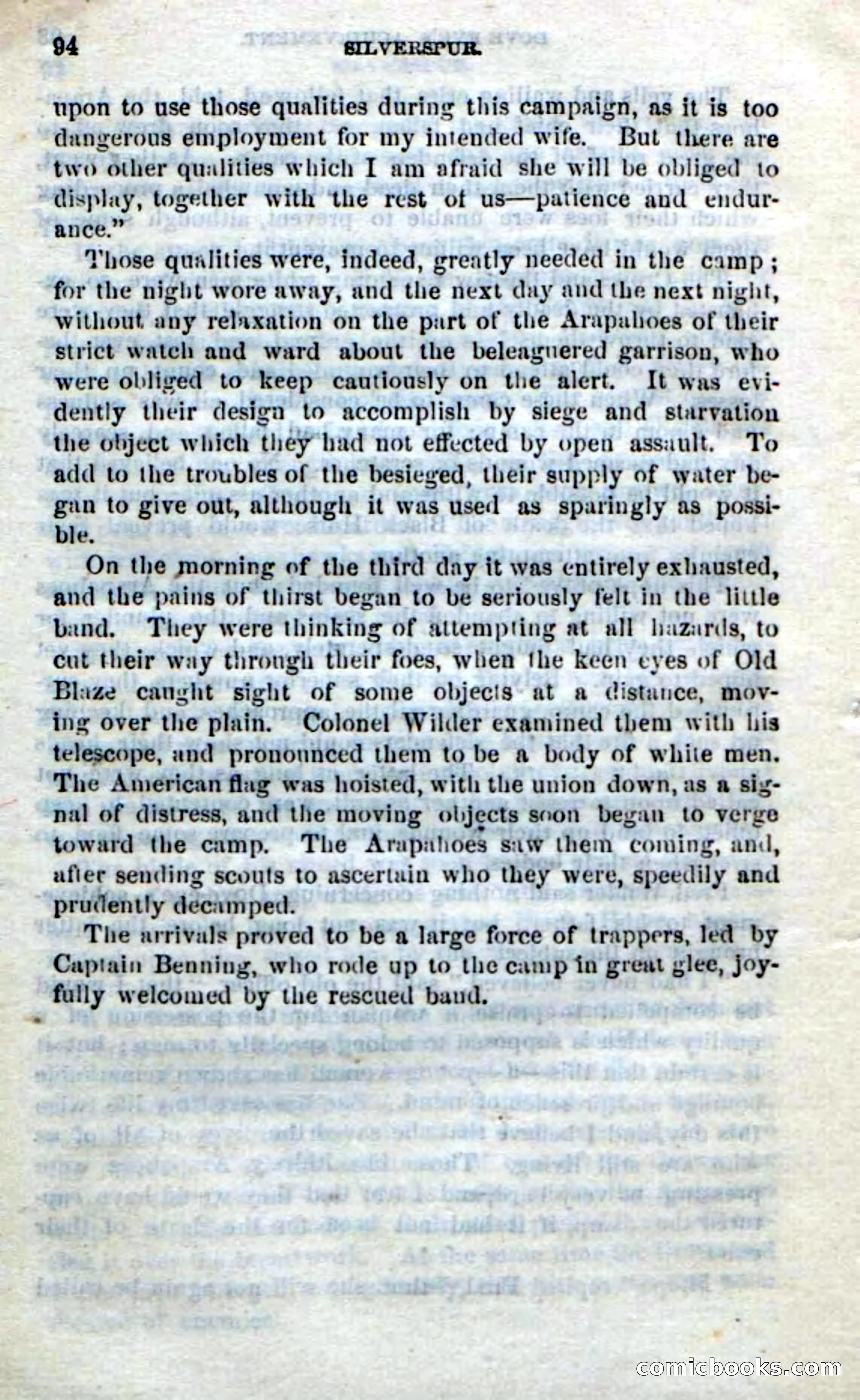 Beadle's Dime Novels No. 212: Silverspur — page 92 of 100