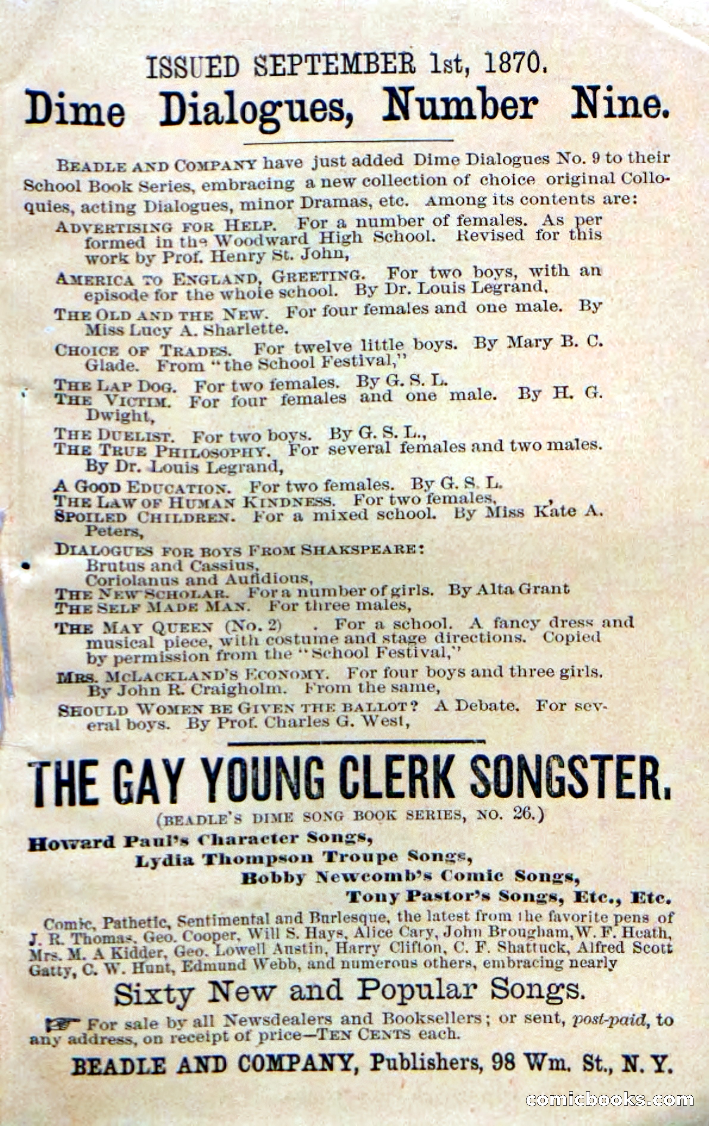 Beadle's Dime Novels No. 212: Silverspur — page 99 of 100