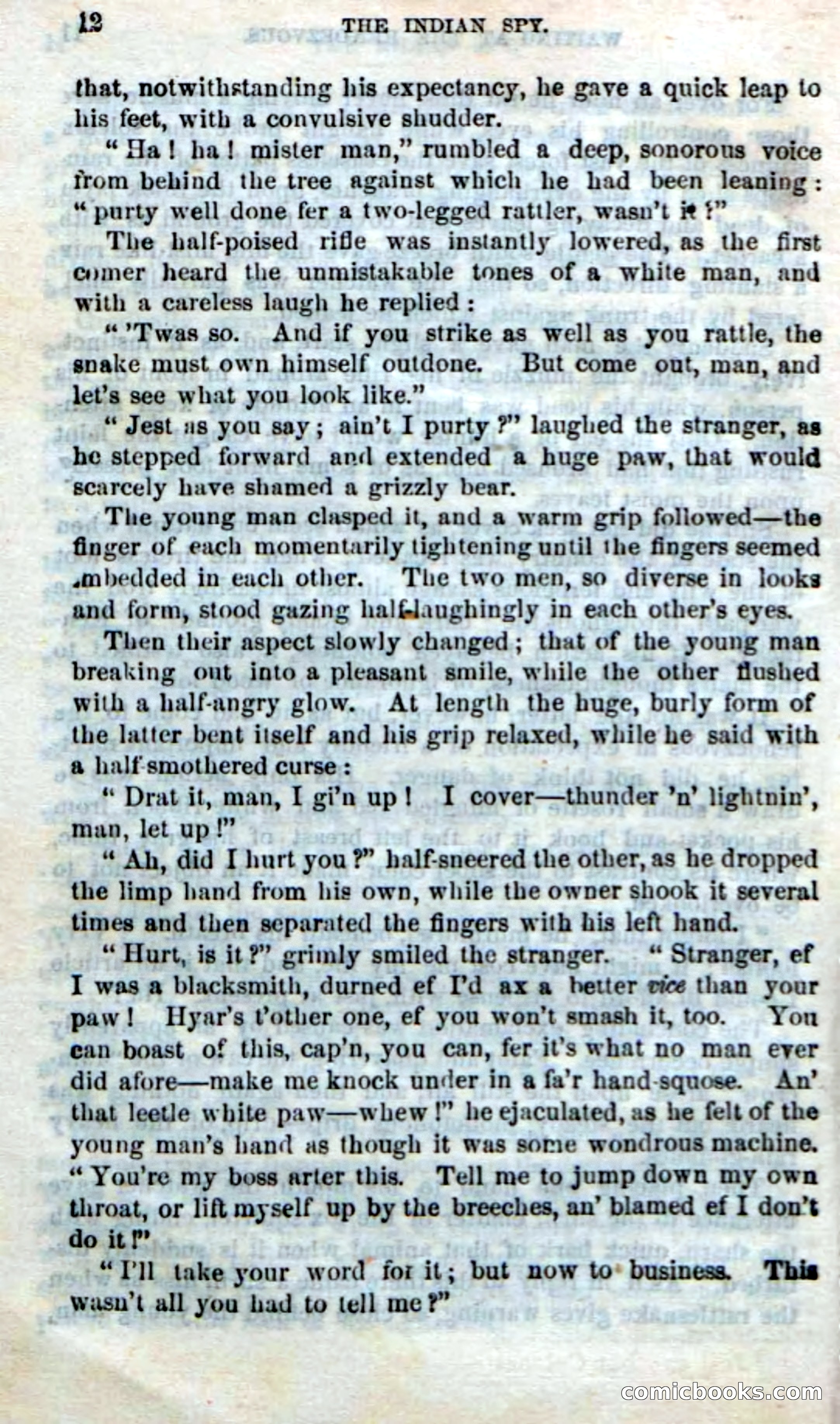 Beadle's Dime Novels No. 218: The Indian Spy — page 10 of 100