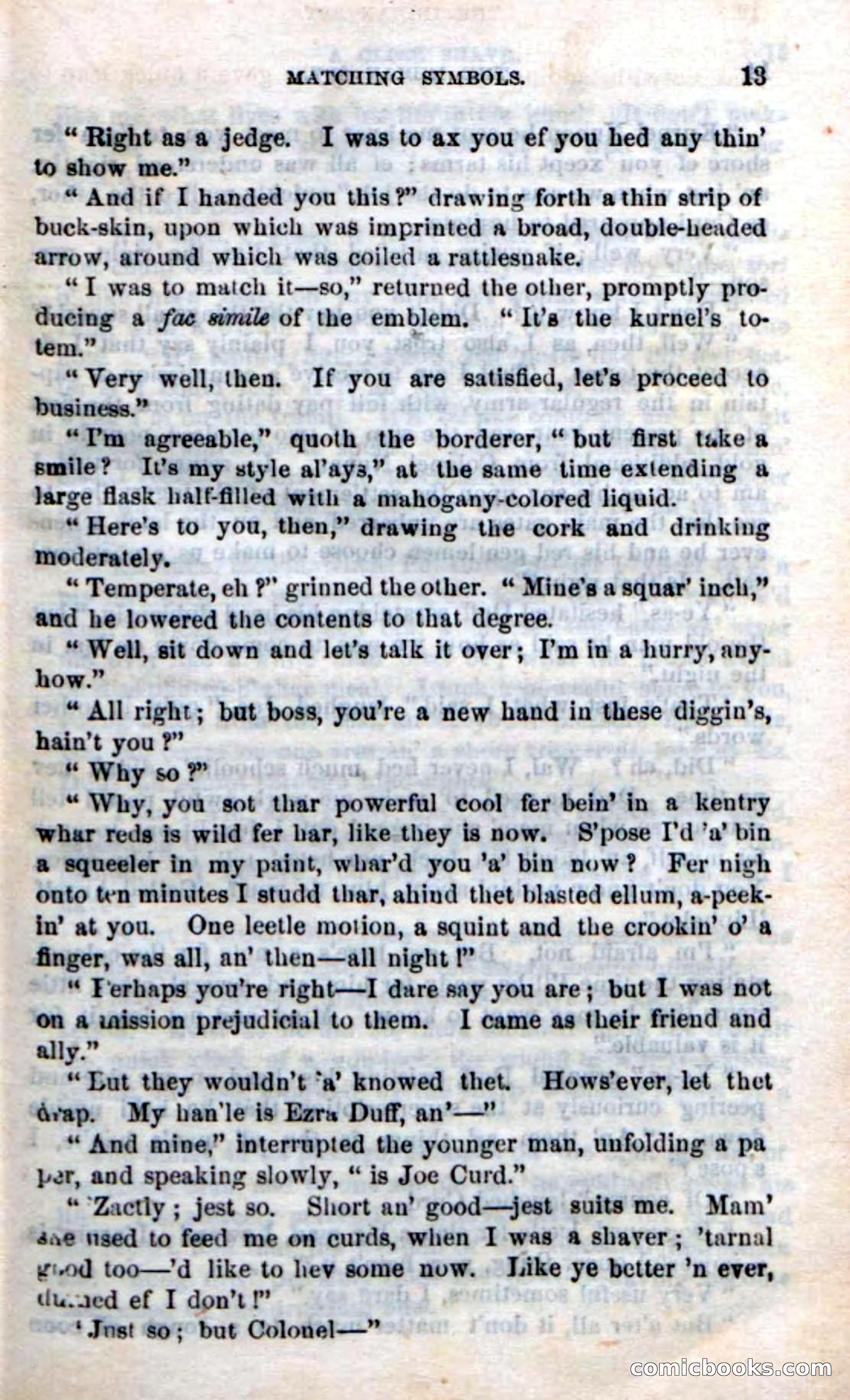 Beadle's Dime Novels No. 218: The Indian Spy — page 11 of 100
