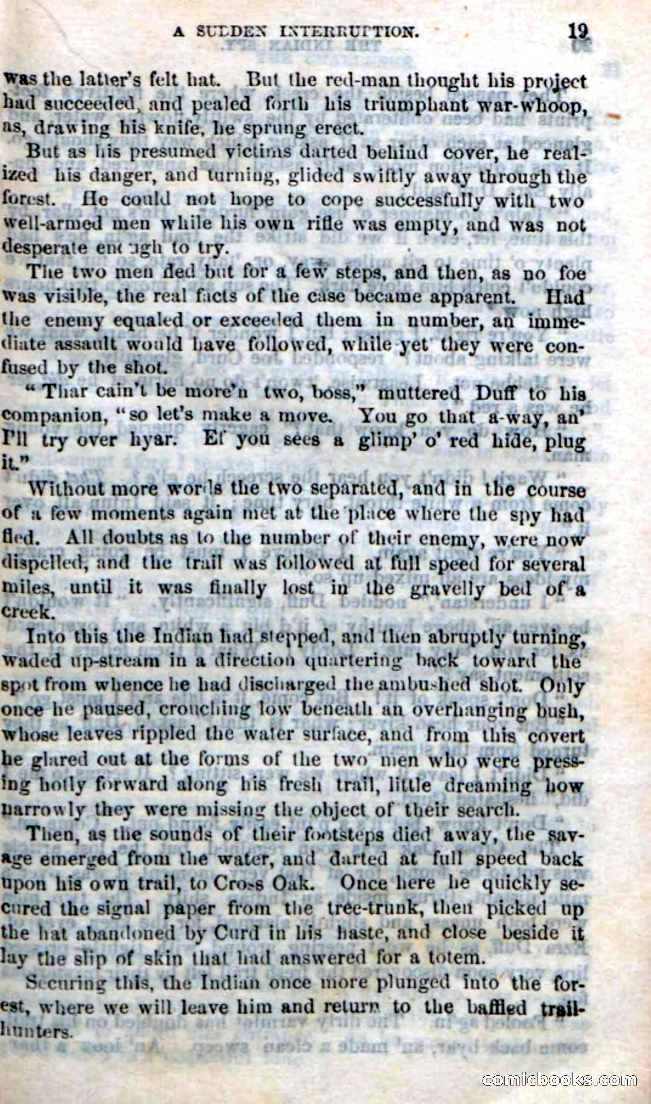 Beadle's Dime Novels No. 218: The Indian Spy — page 17 of 100