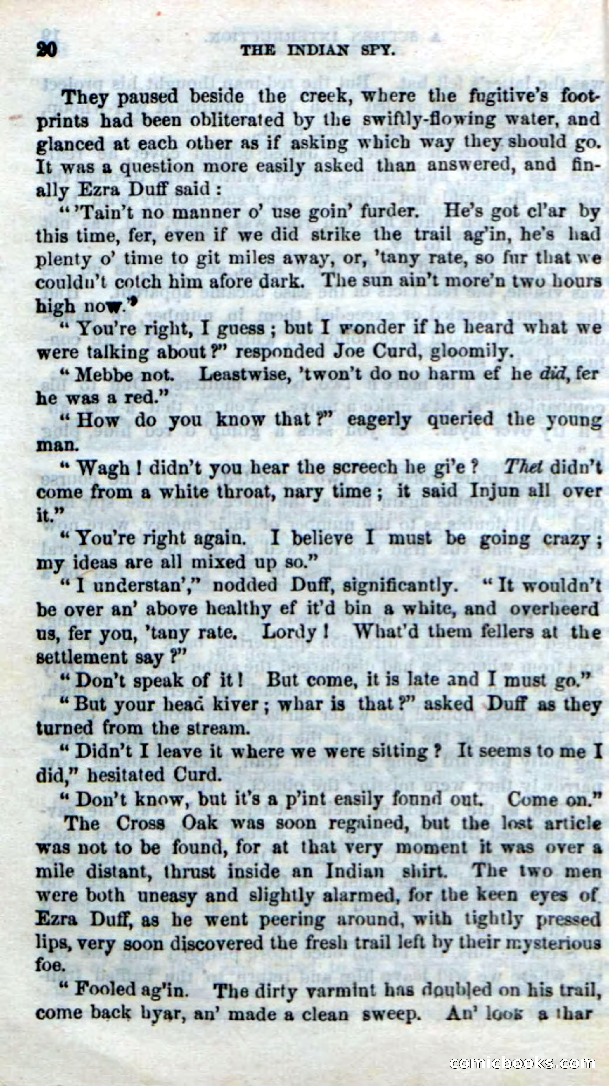 Beadle's Dime Novels No. 218: The Indian Spy — page 18 of 100
