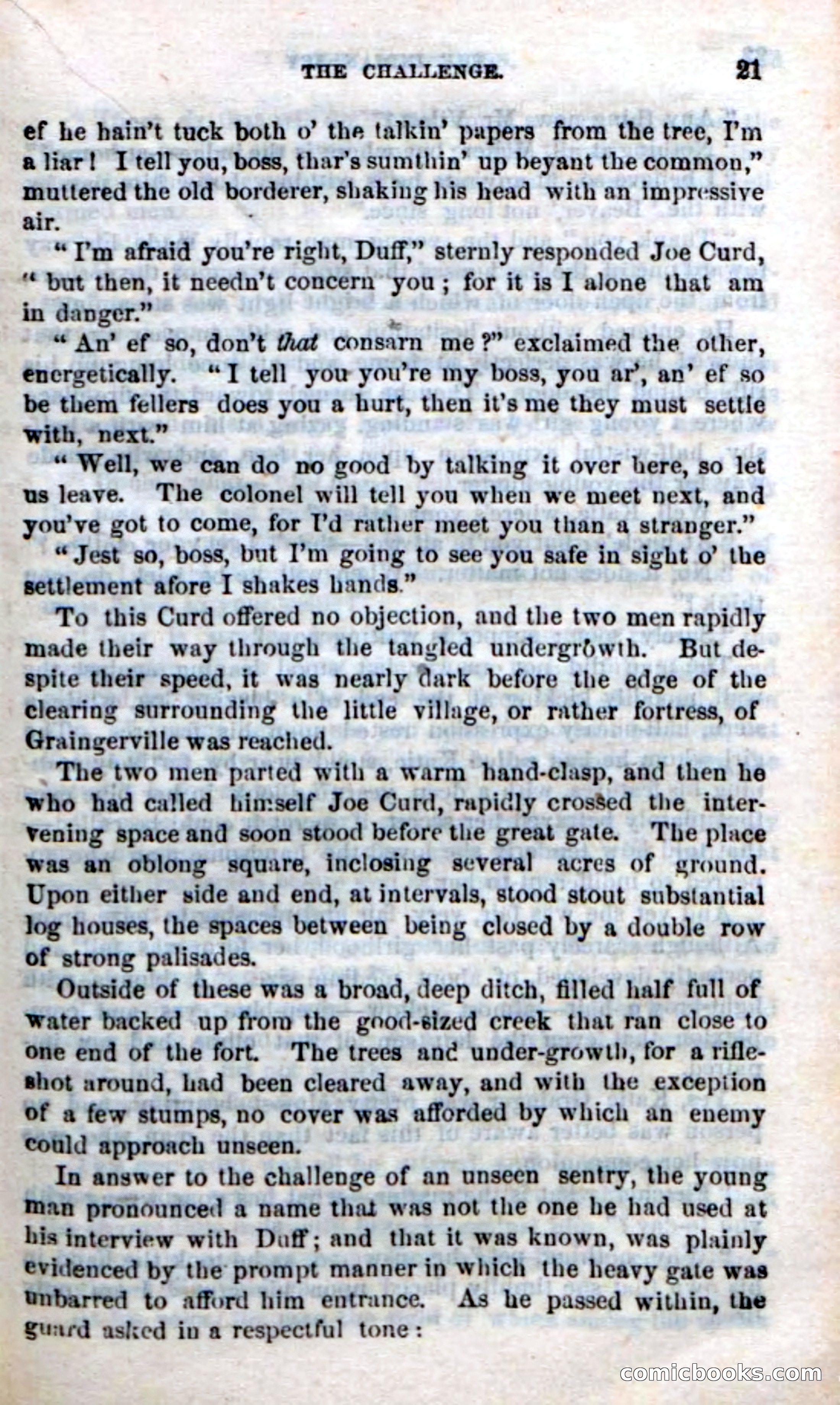 Beadle's Dime Novels No. 218: The Indian Spy — page 19 of 100