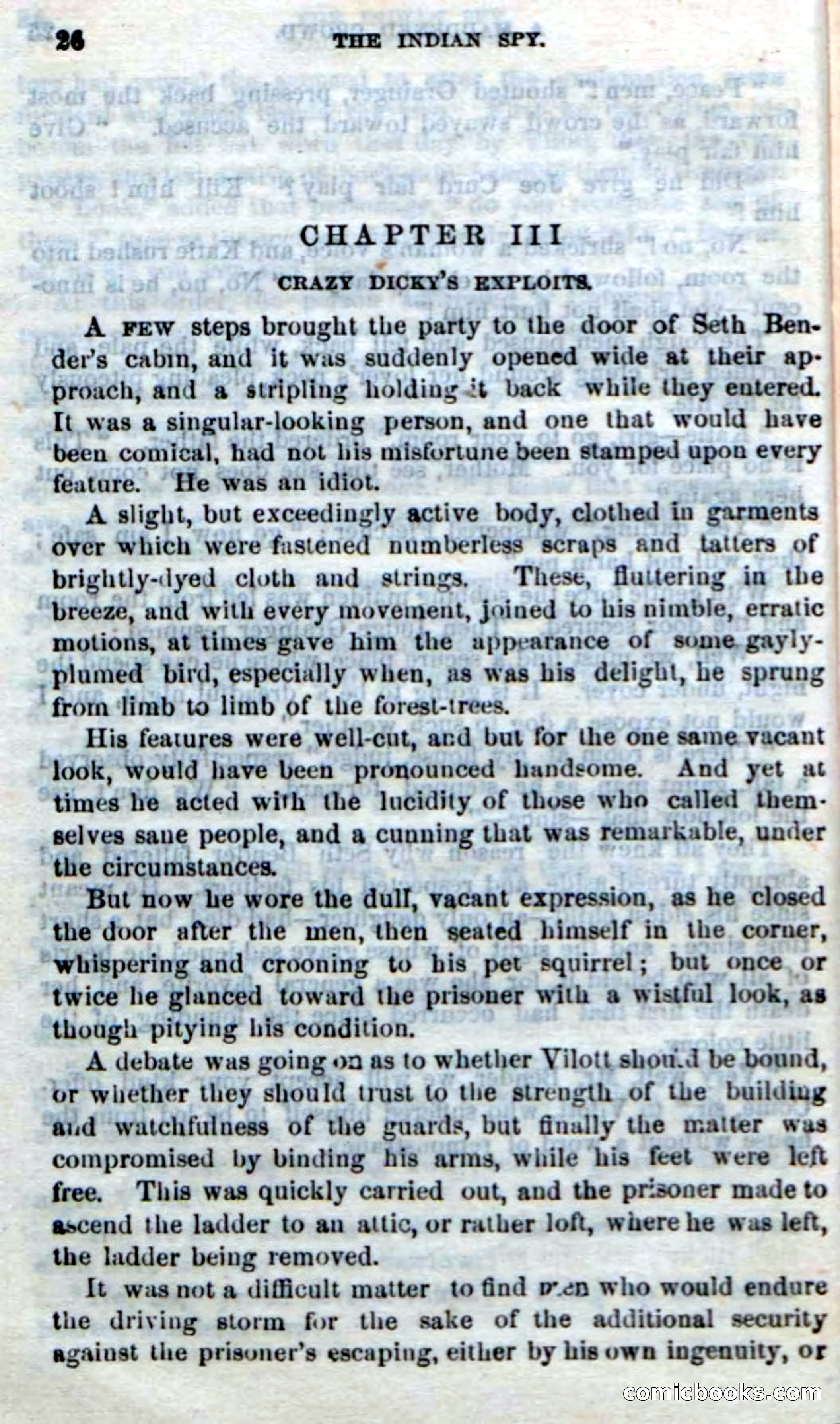 Beadle's Dime Novels No. 218: The Indian Spy — page 24 of 100