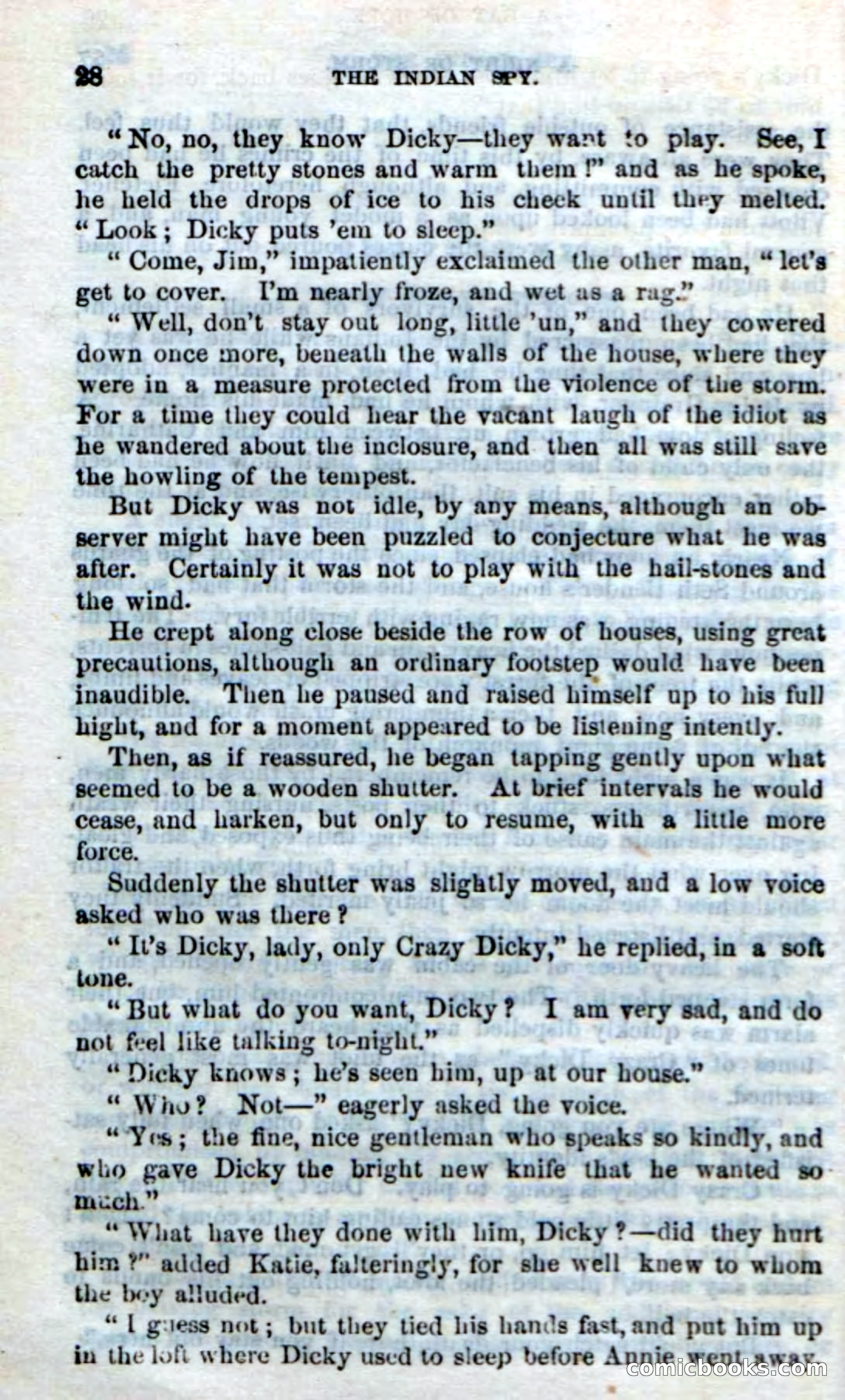 Beadle's Dime Novels No. 218: The Indian Spy — page 26 of 100