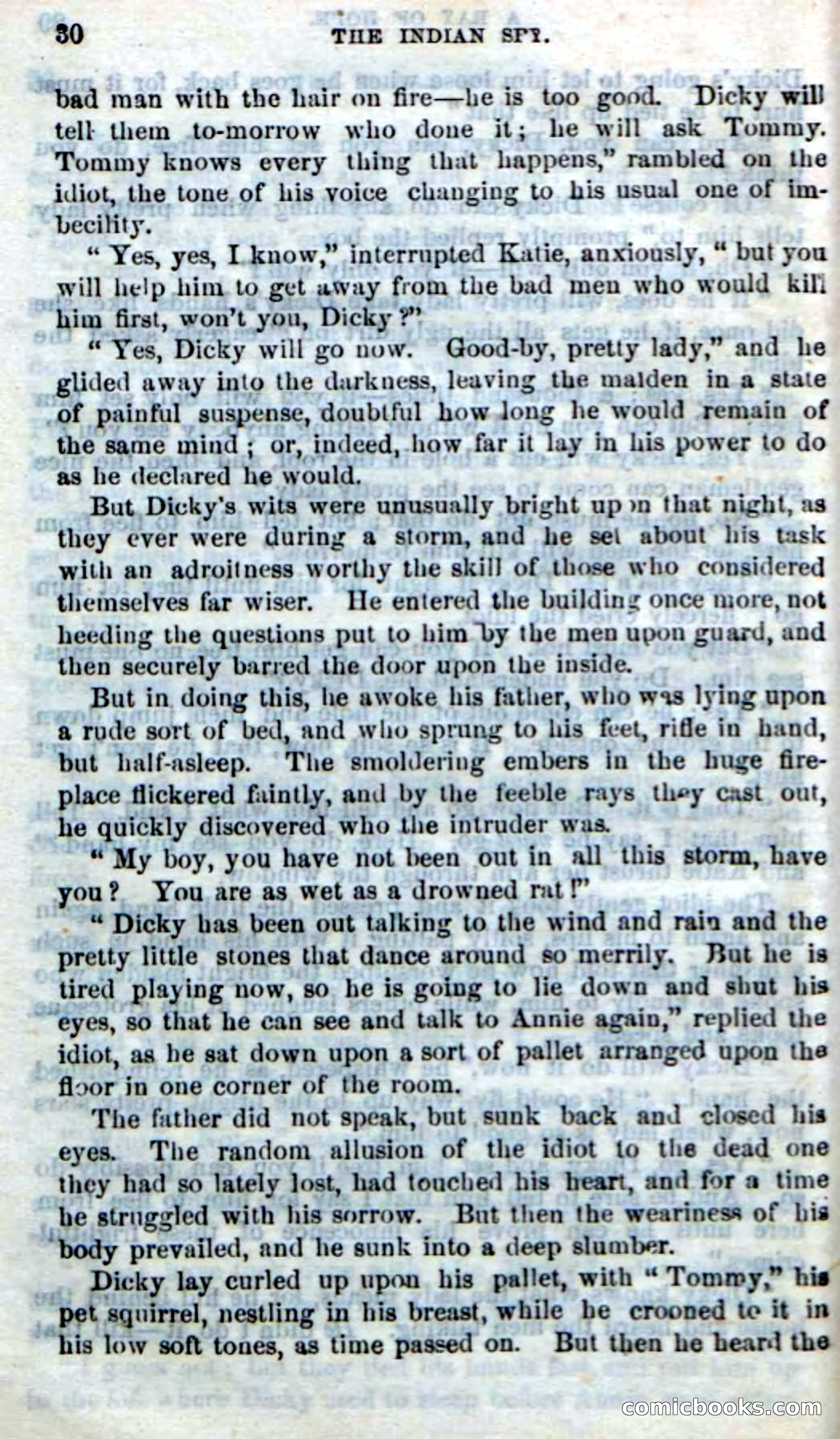 Beadle's Dime Novels No. 218: The Indian Spy — page 28 of 100