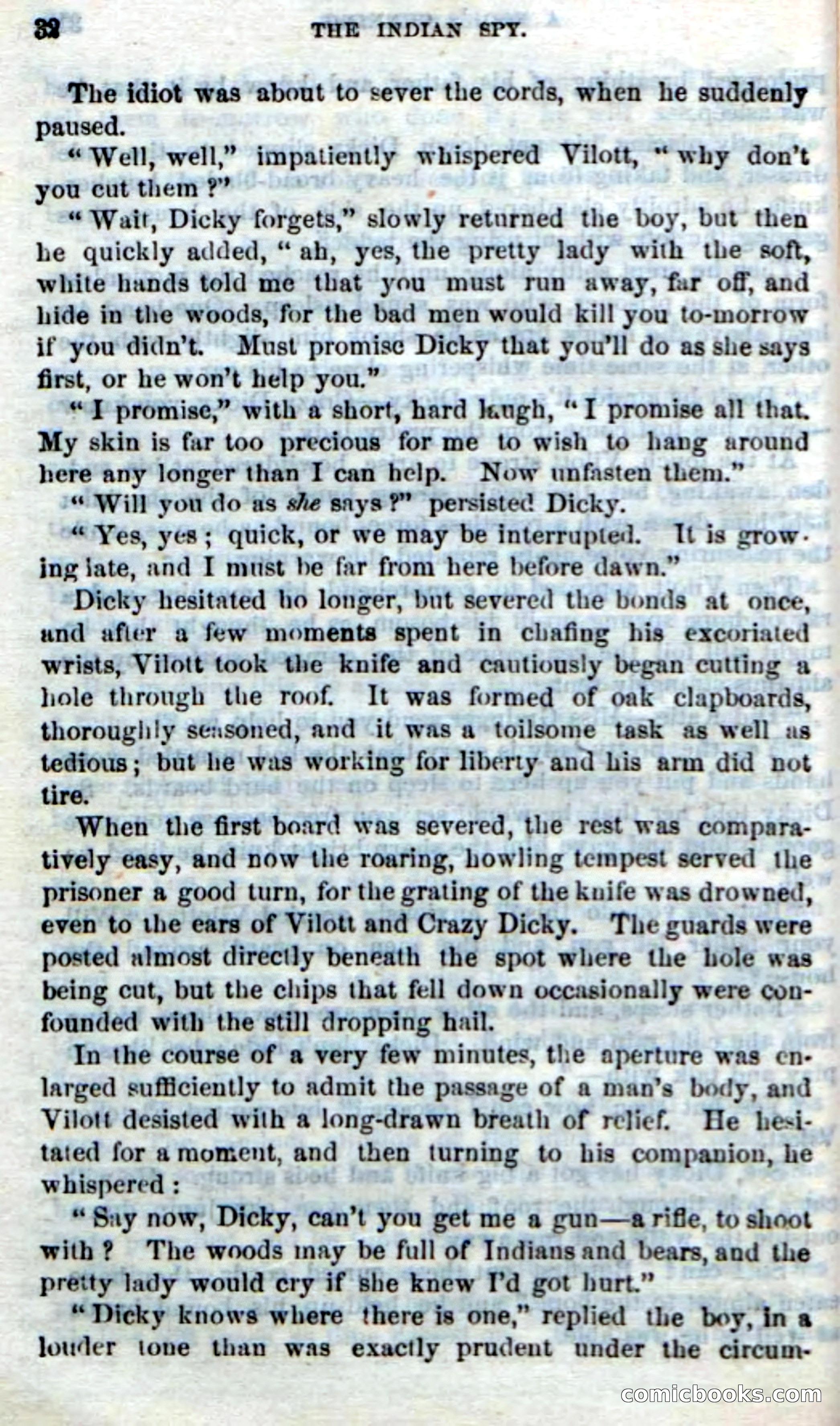Beadle's Dime Novels No. 218: The Indian Spy — page 30 of 100