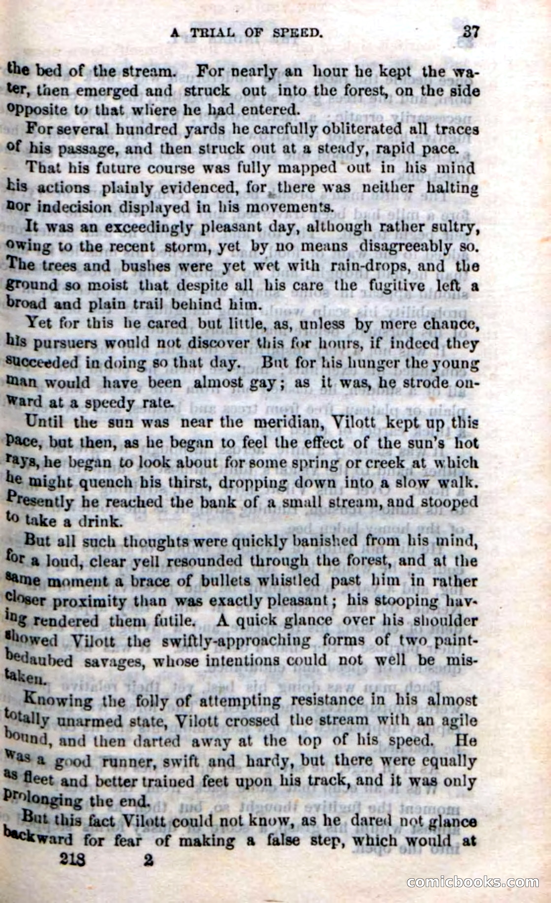 Beadle's Dime Novels No. 218: The Indian Spy — page 35 of 100