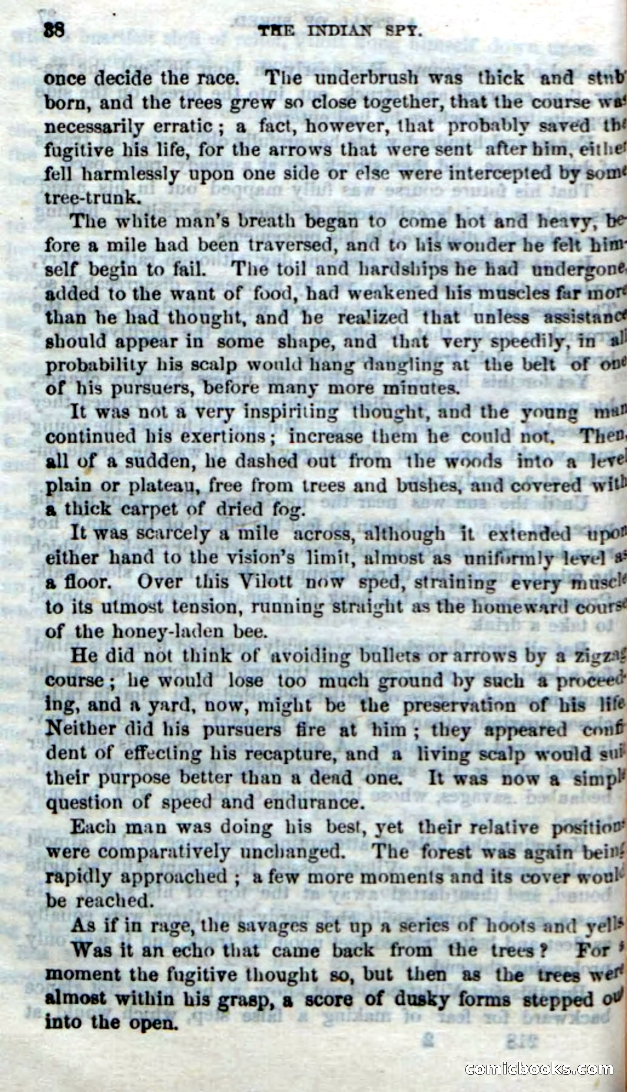 Beadle's Dime Novels No. 218: The Indian Spy — page 36 of 100