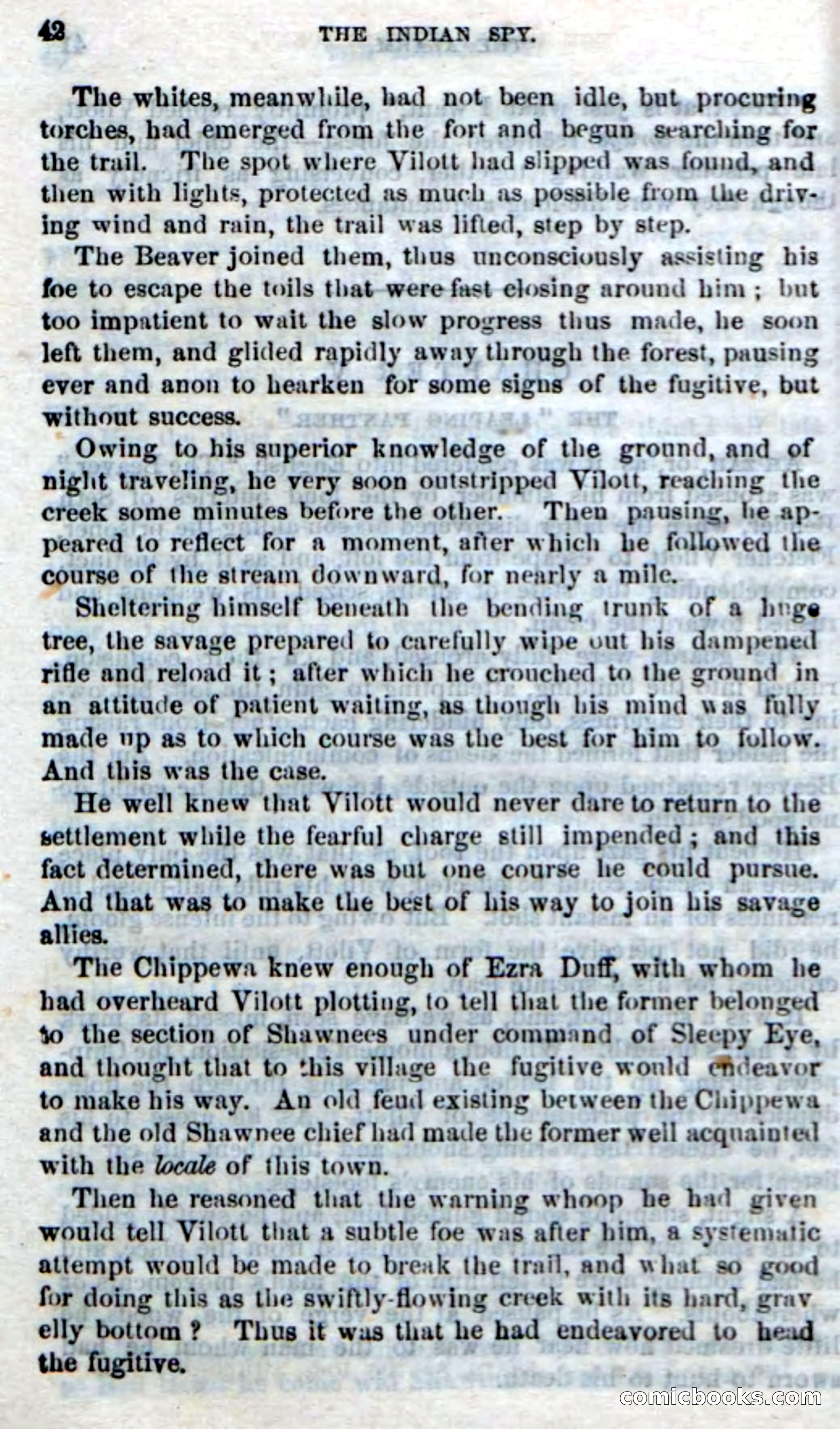 Beadle's Dime Novels No. 218: The Indian Spy — page 40 of 100