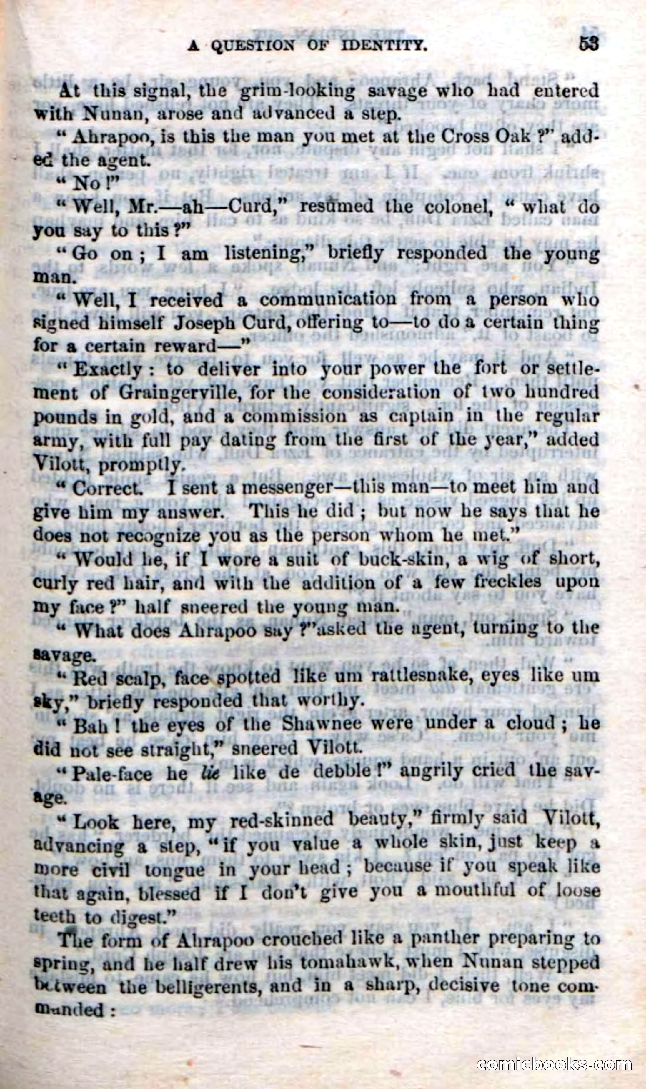 Beadle's Dime Novels No. 218: The Indian Spy — page 51 of 100
