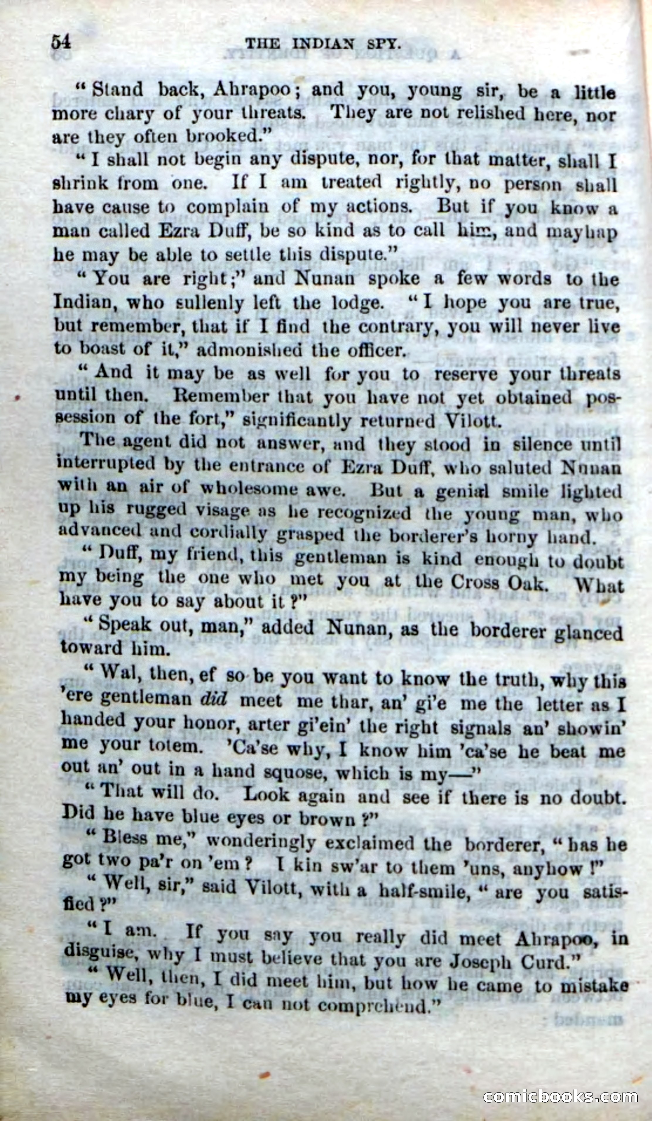 Beadle's Dime Novels No. 218: The Indian Spy — page 52 of 100