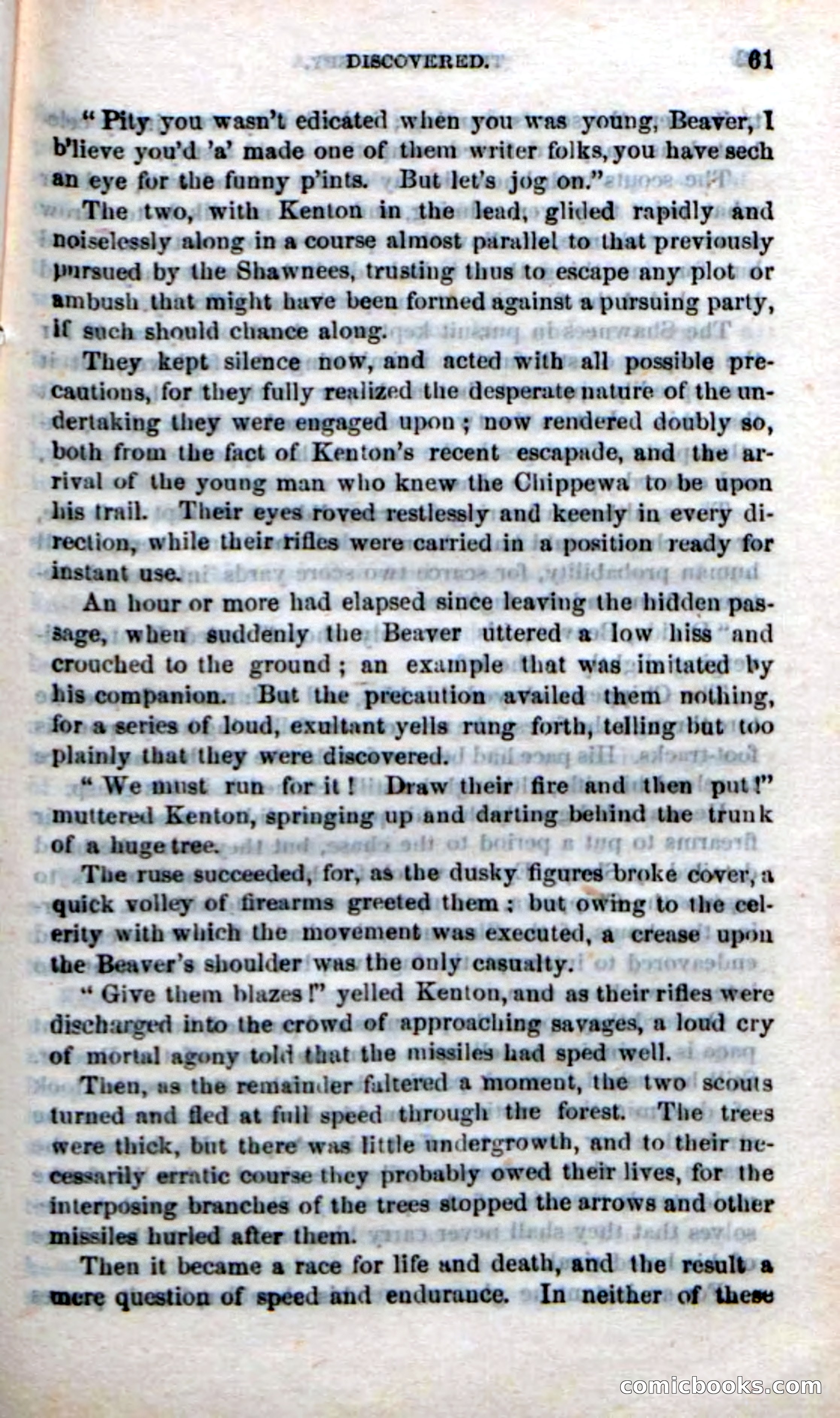 Beadle's Dime Novels No. 218: The Indian Spy — page 59 of 100