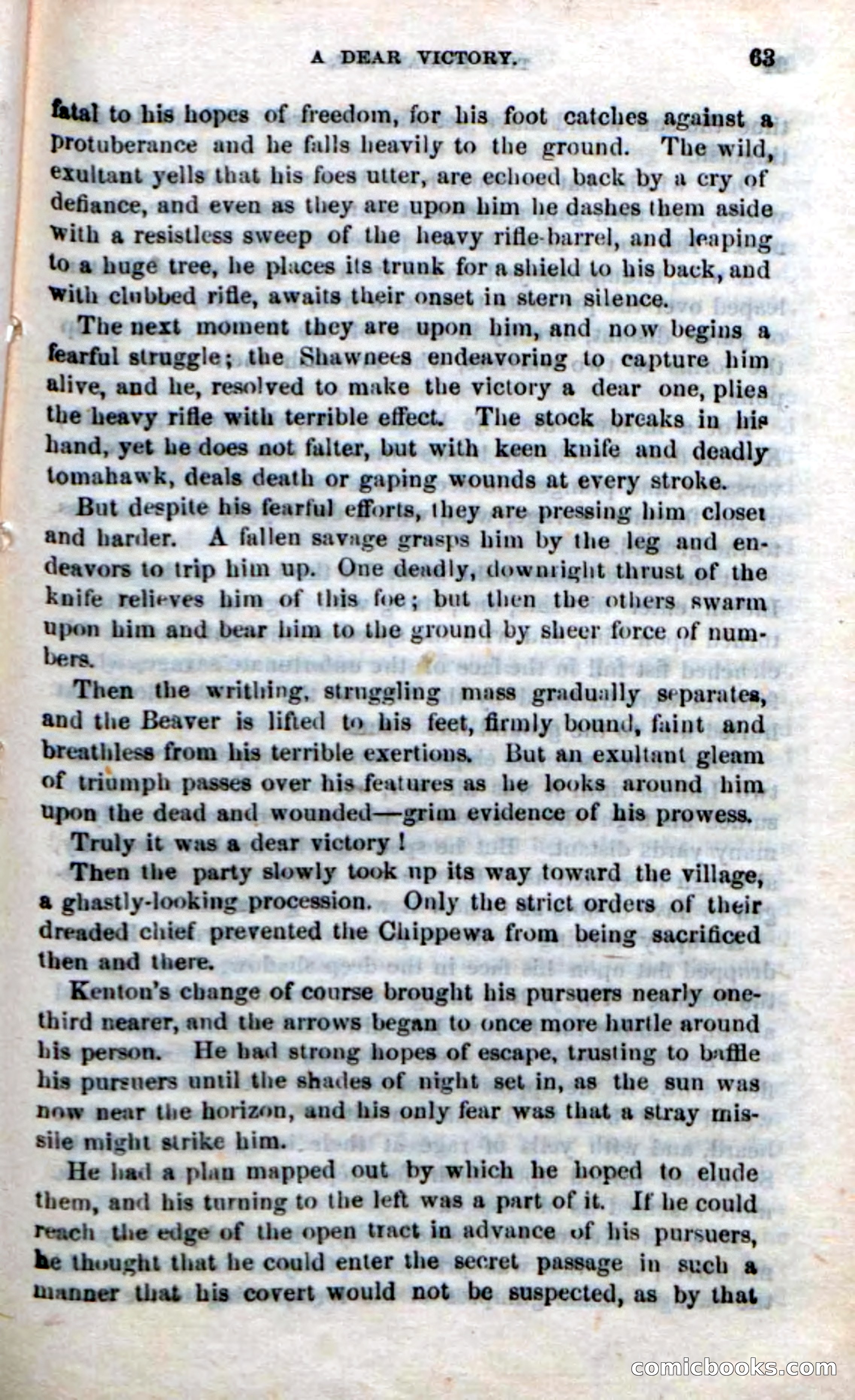 Beadle's Dime Novels No. 218: The Indian Spy — page 61 of 100