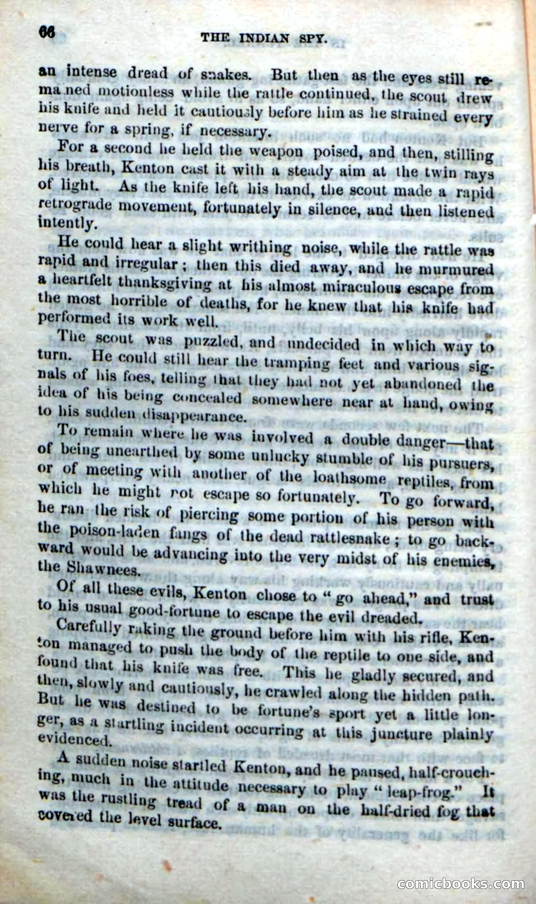 Beadle's Dime Novels No. 218: The Indian Spy — page 64 of 100