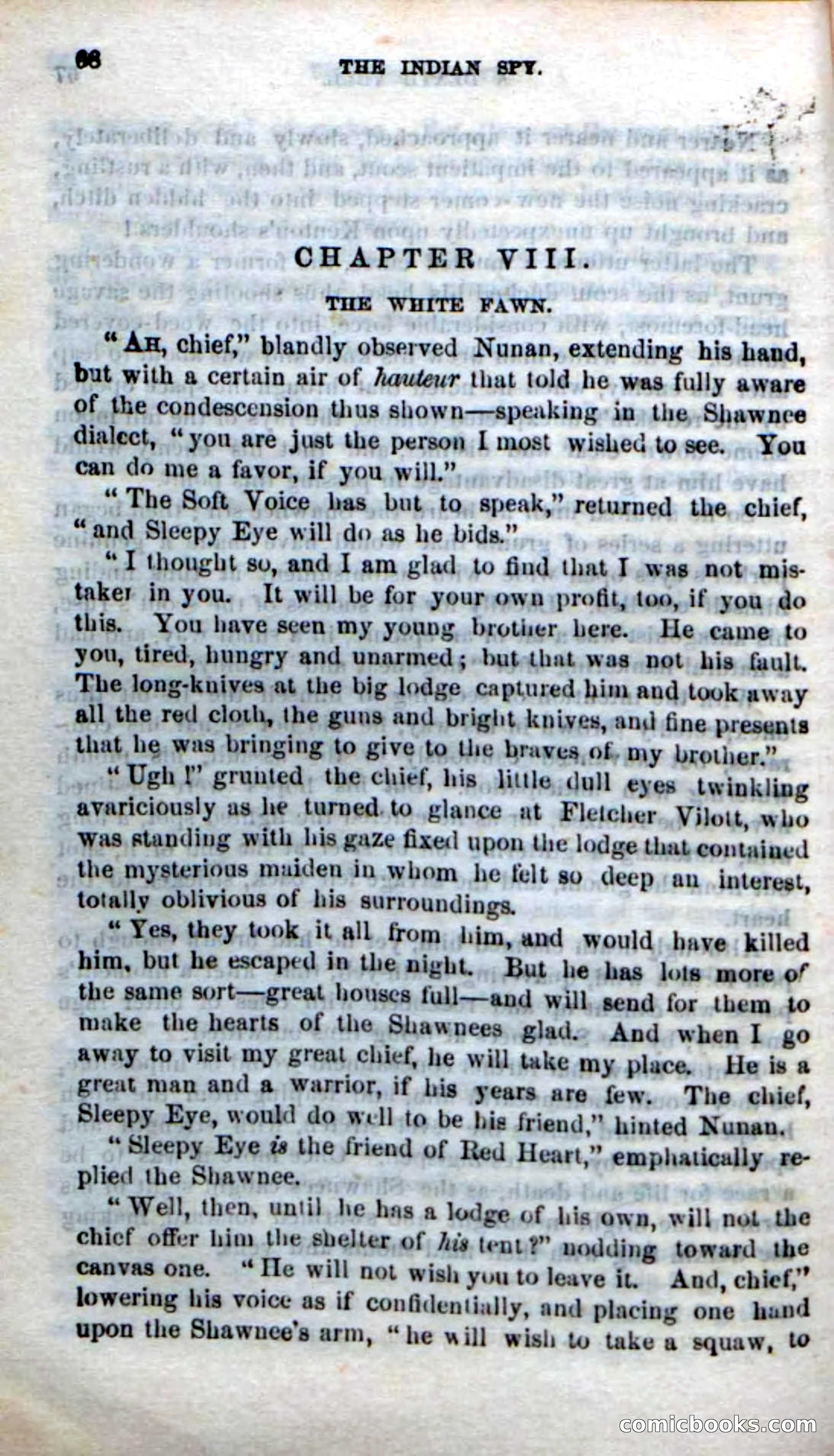 Beadle's Dime Novels No. 218: The Indian Spy — page 66 of 100