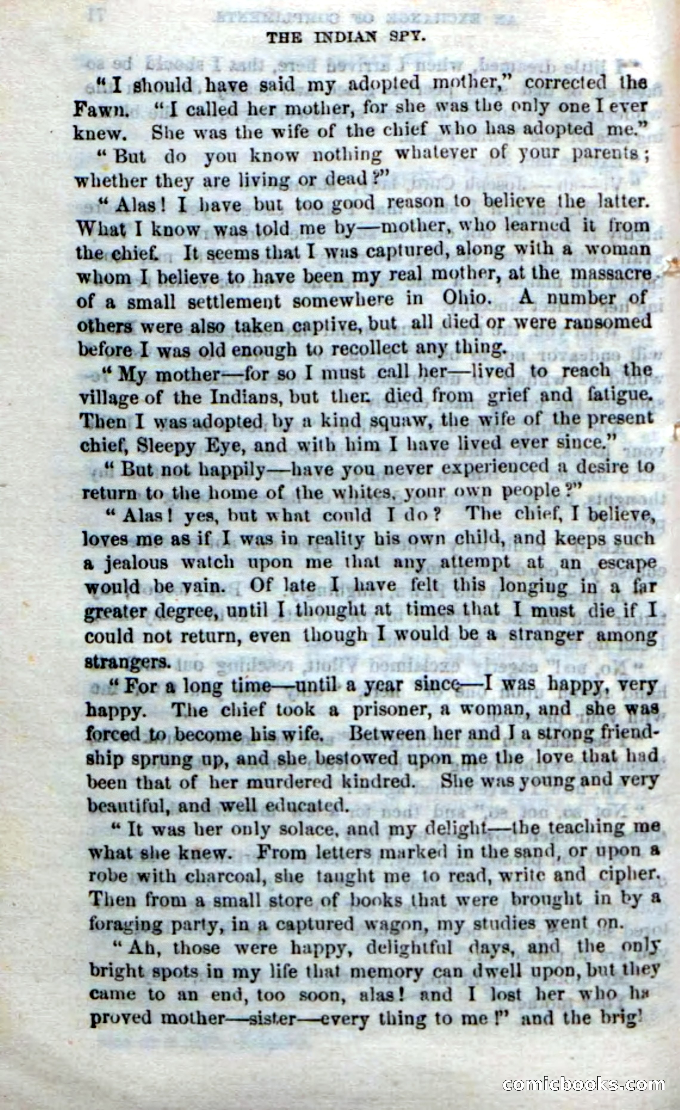 Beadle's Dime Novels No. 218: The Indian Spy — page 70 of 100