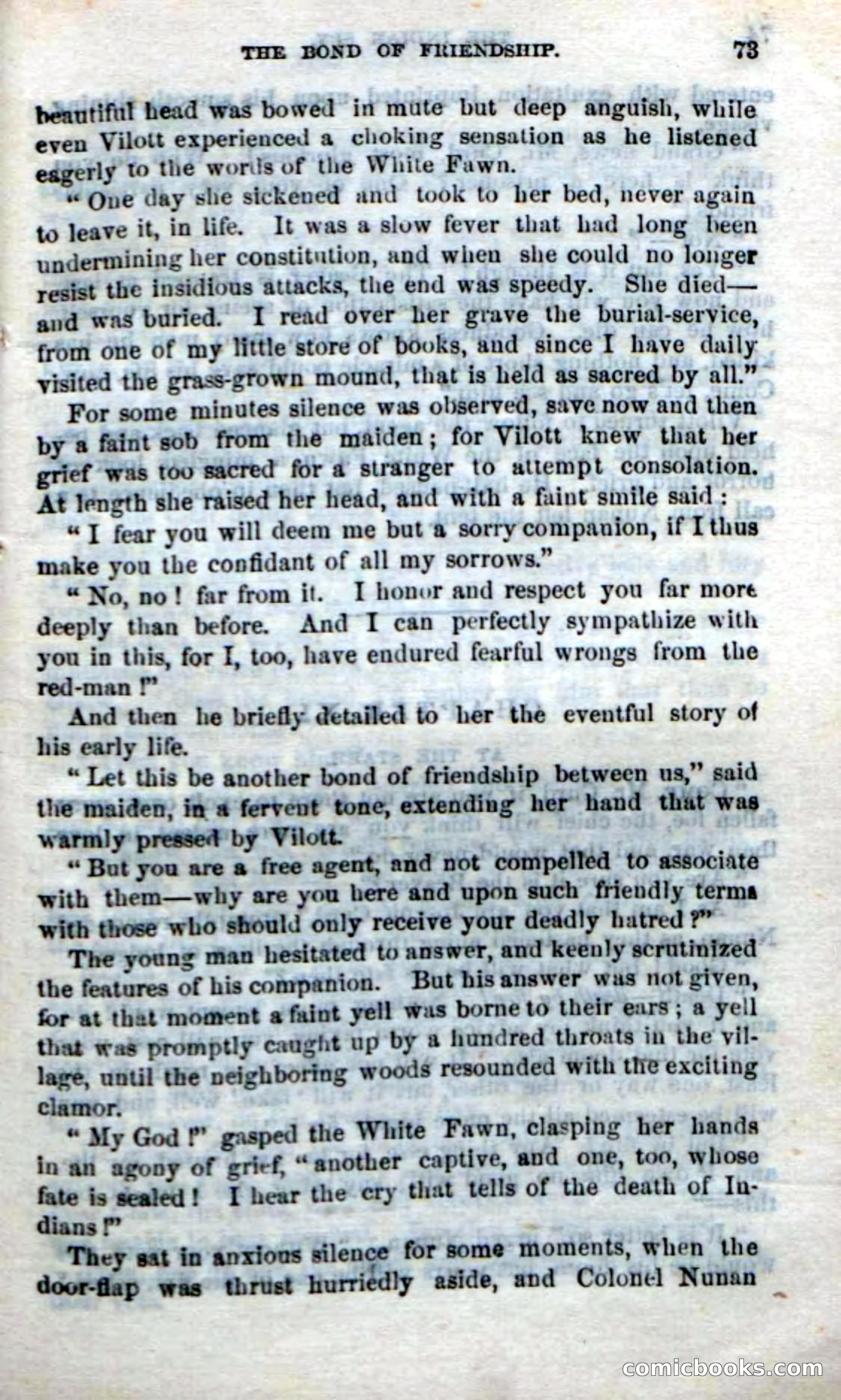 Beadle's Dime Novels No. 218: The Indian Spy — page 71 of 100