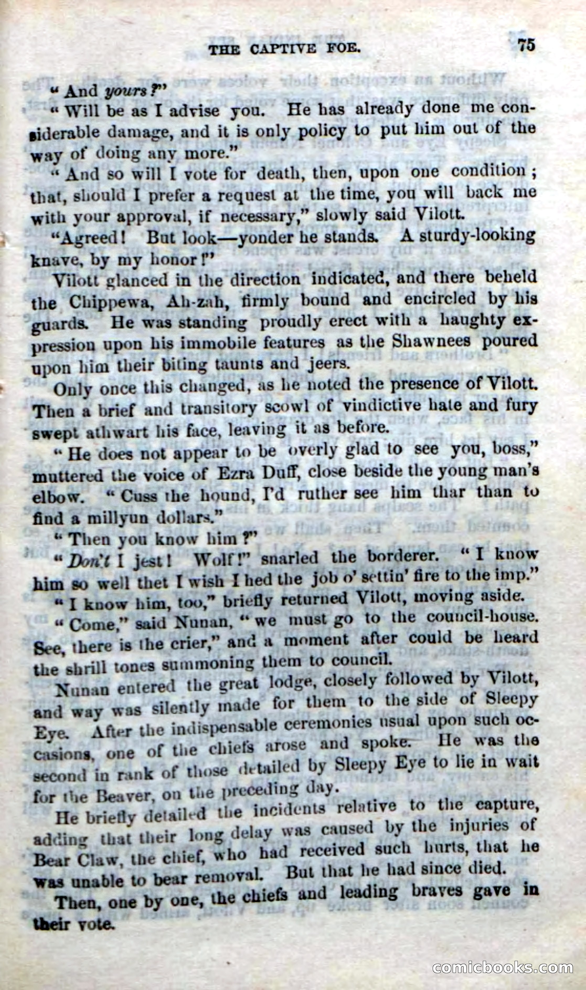 Beadle's Dime Novels No. 218: The Indian Spy — page 73 of 100