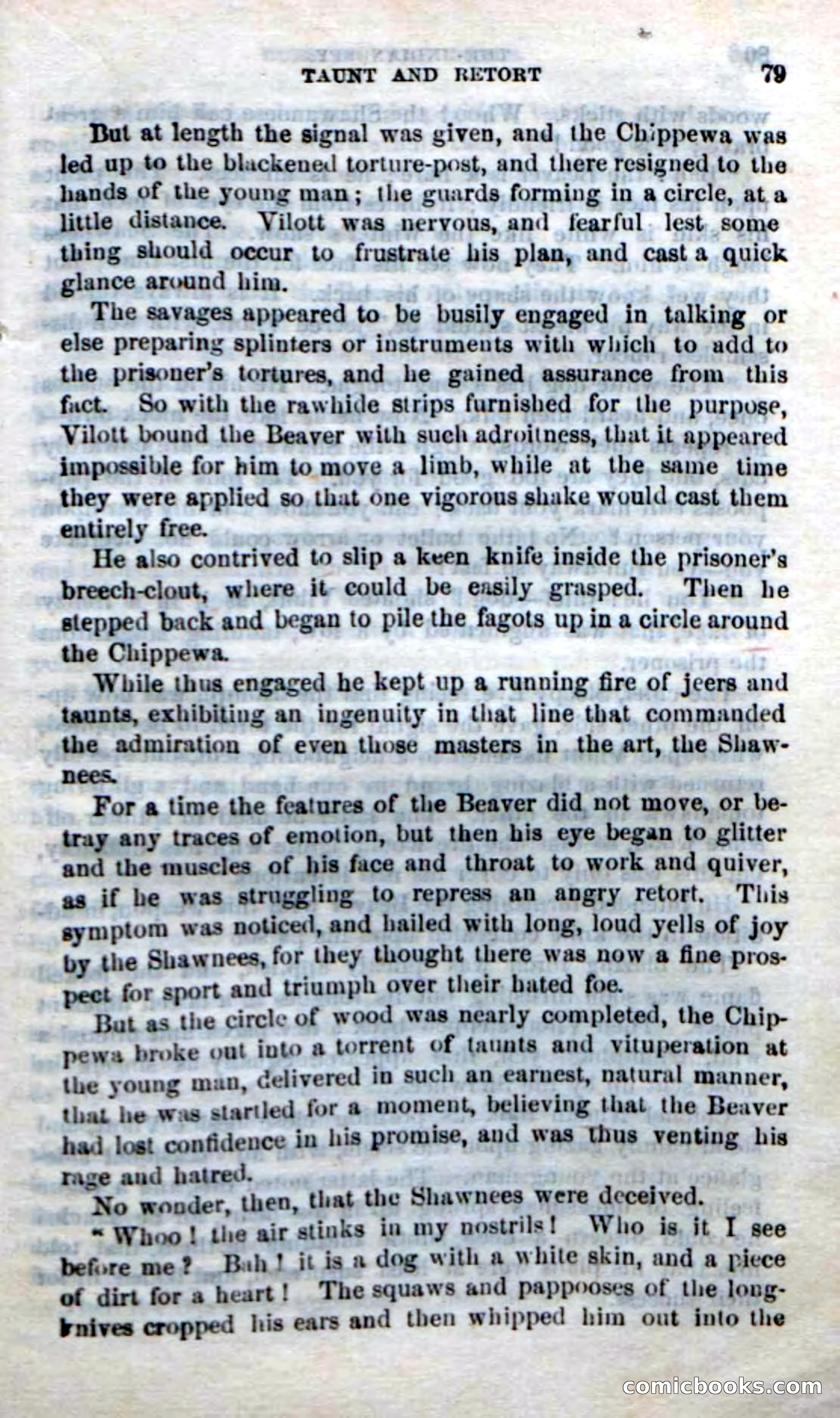 Beadle's Dime Novels No. 218: The Indian Spy — page 77 of 100