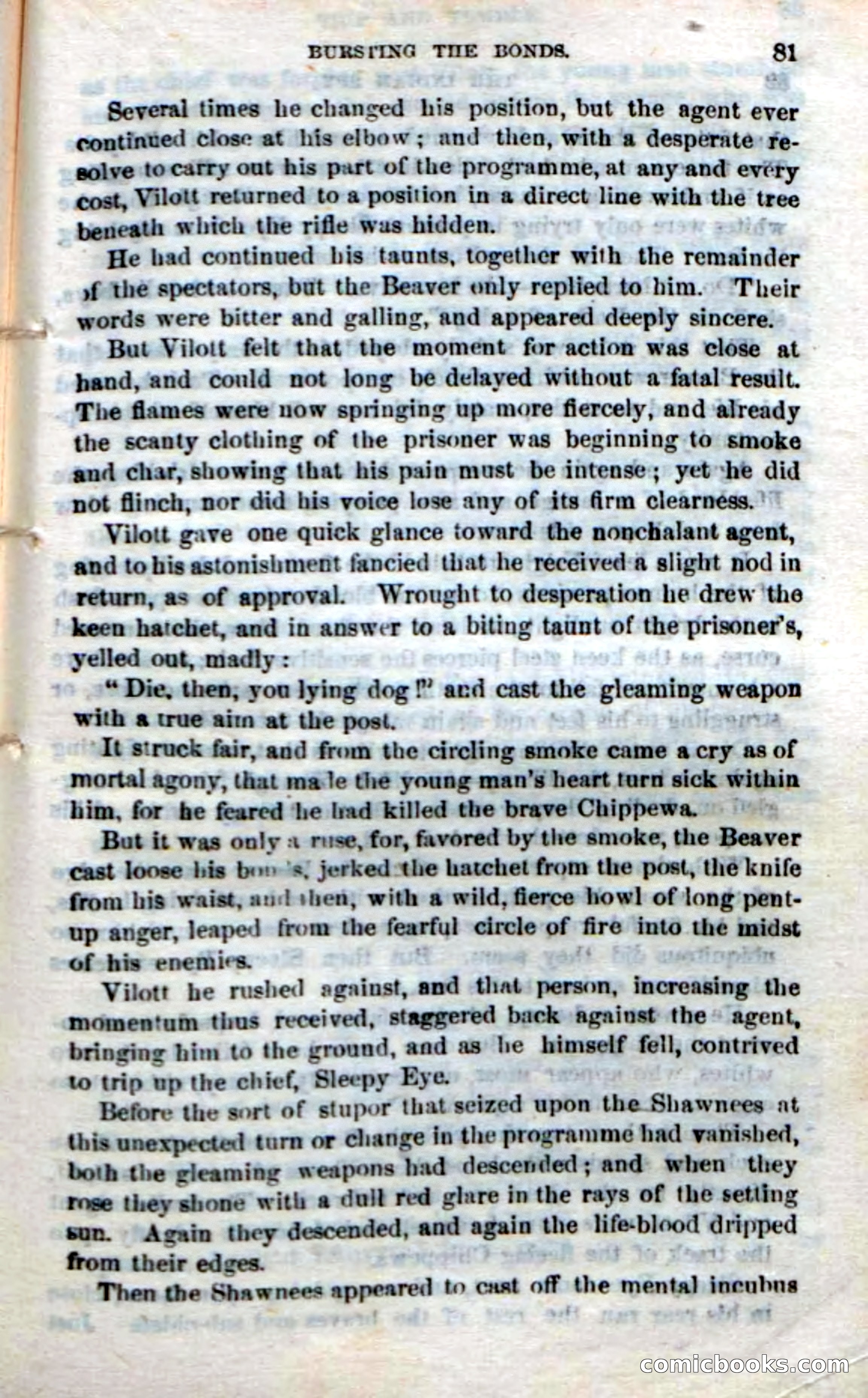Beadle's Dime Novels No. 218: The Indian Spy — page 79 of 100