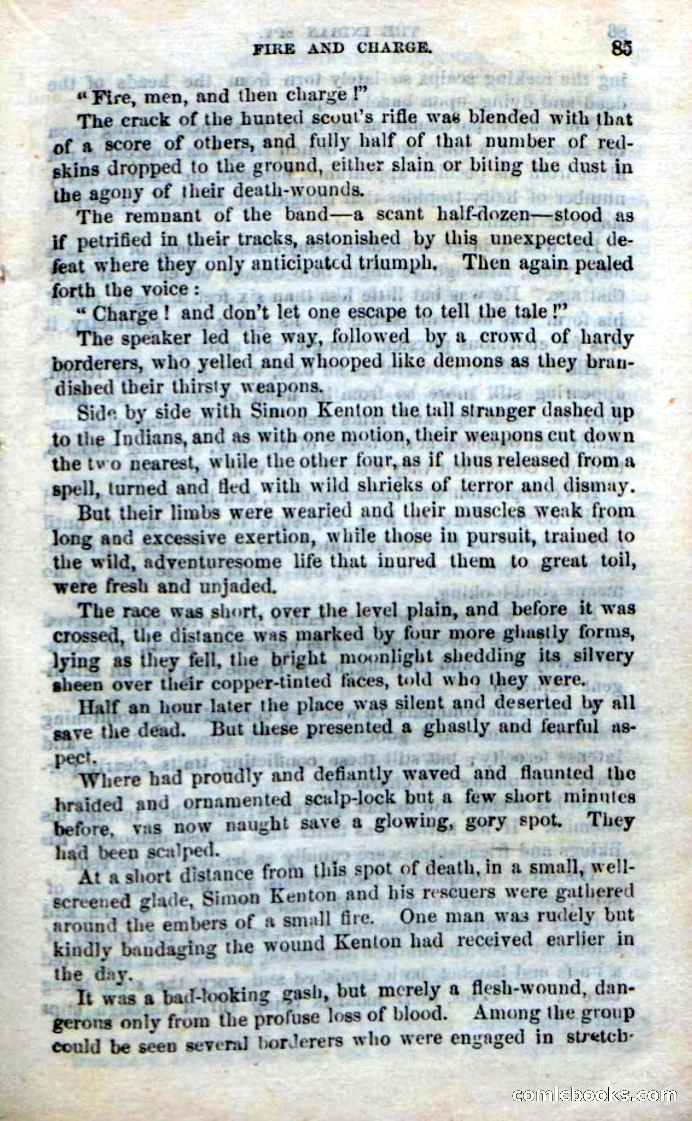 Beadle's Dime Novels No. 218: The Indian Spy — page 83 of 100