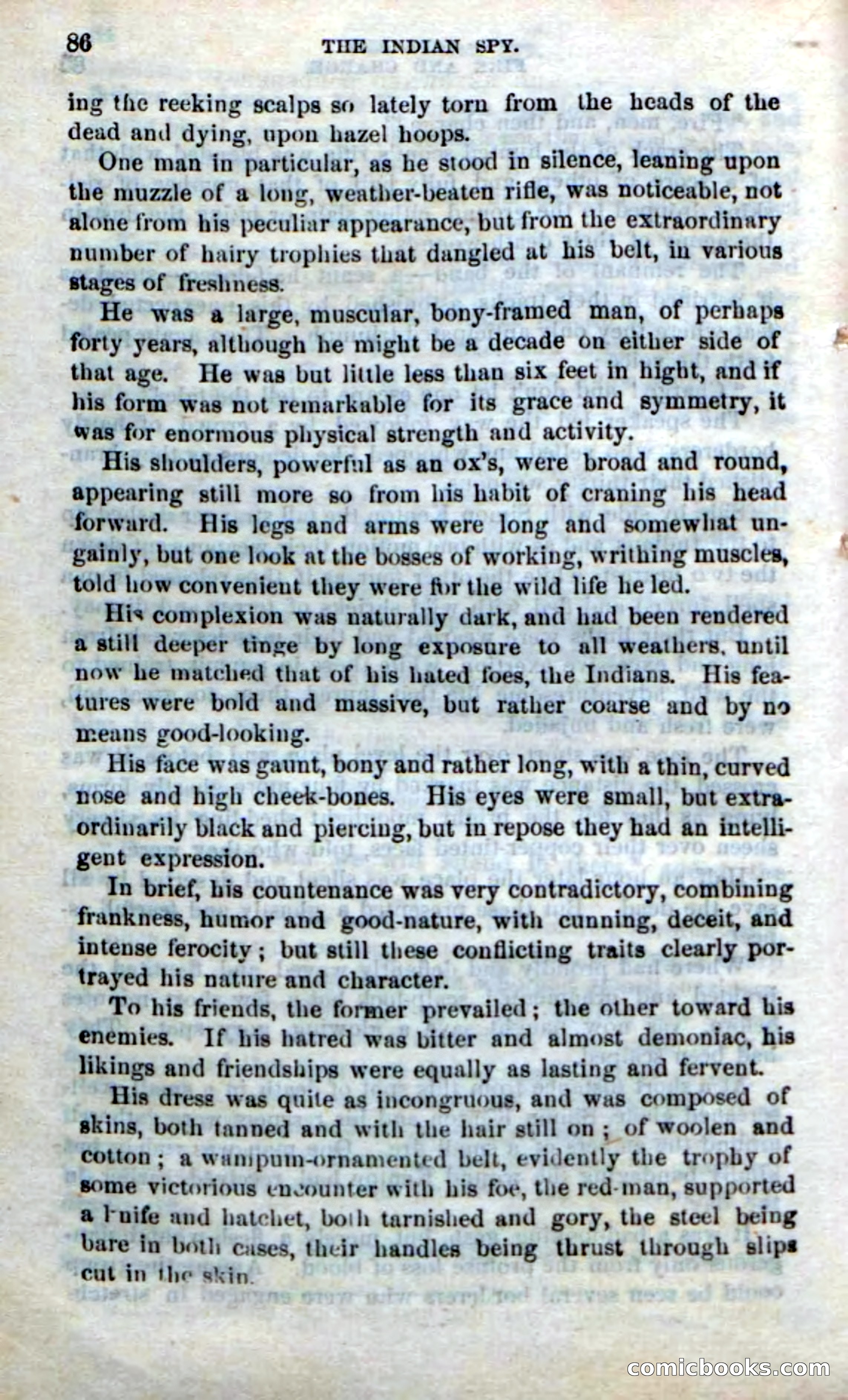 Beadle's Dime Novels No. 218: The Indian Spy — page 84 of 100