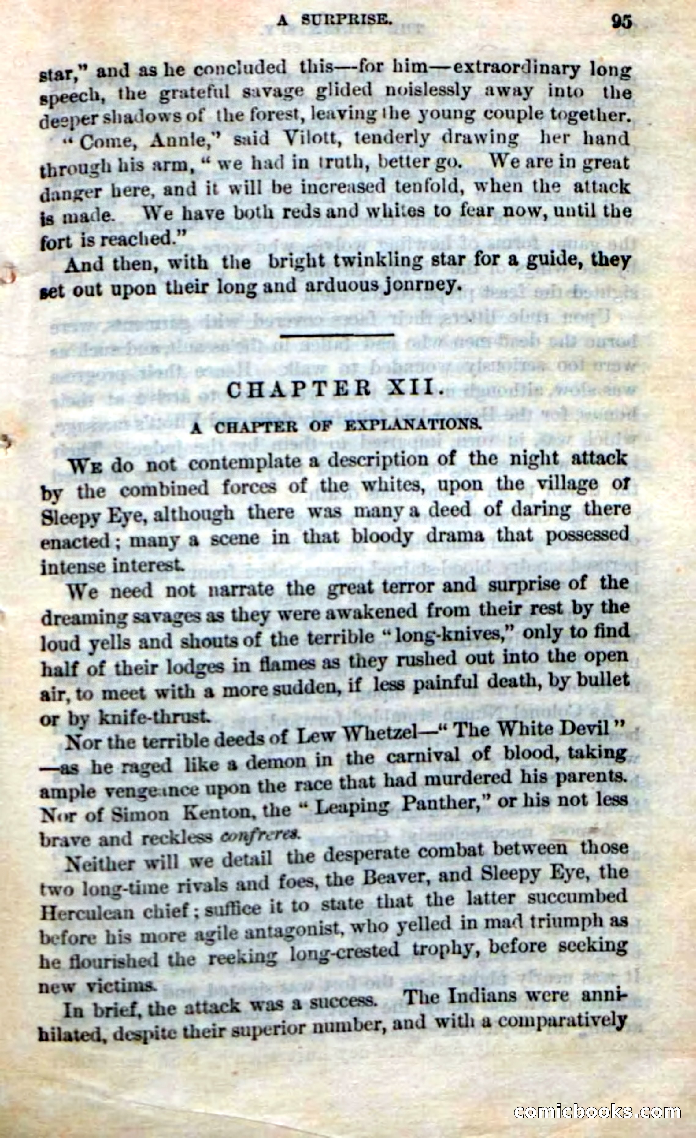 Beadle's Dime Novels No. 218: The Indian Spy — page 93 of 100