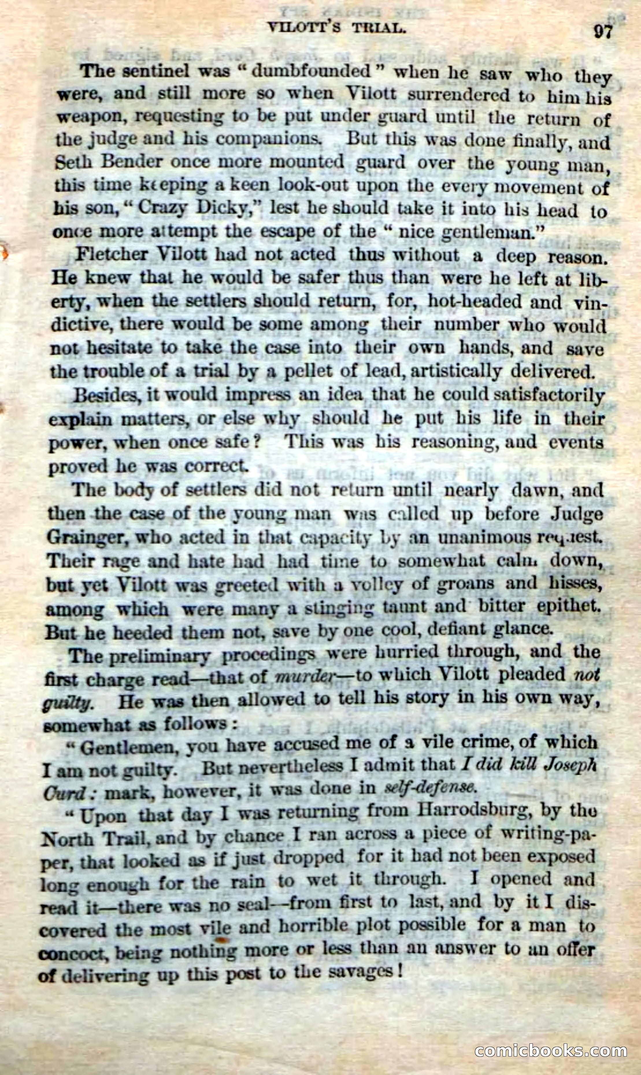 Beadle's Dime Novels No. 218: The Indian Spy — page 95 of 100