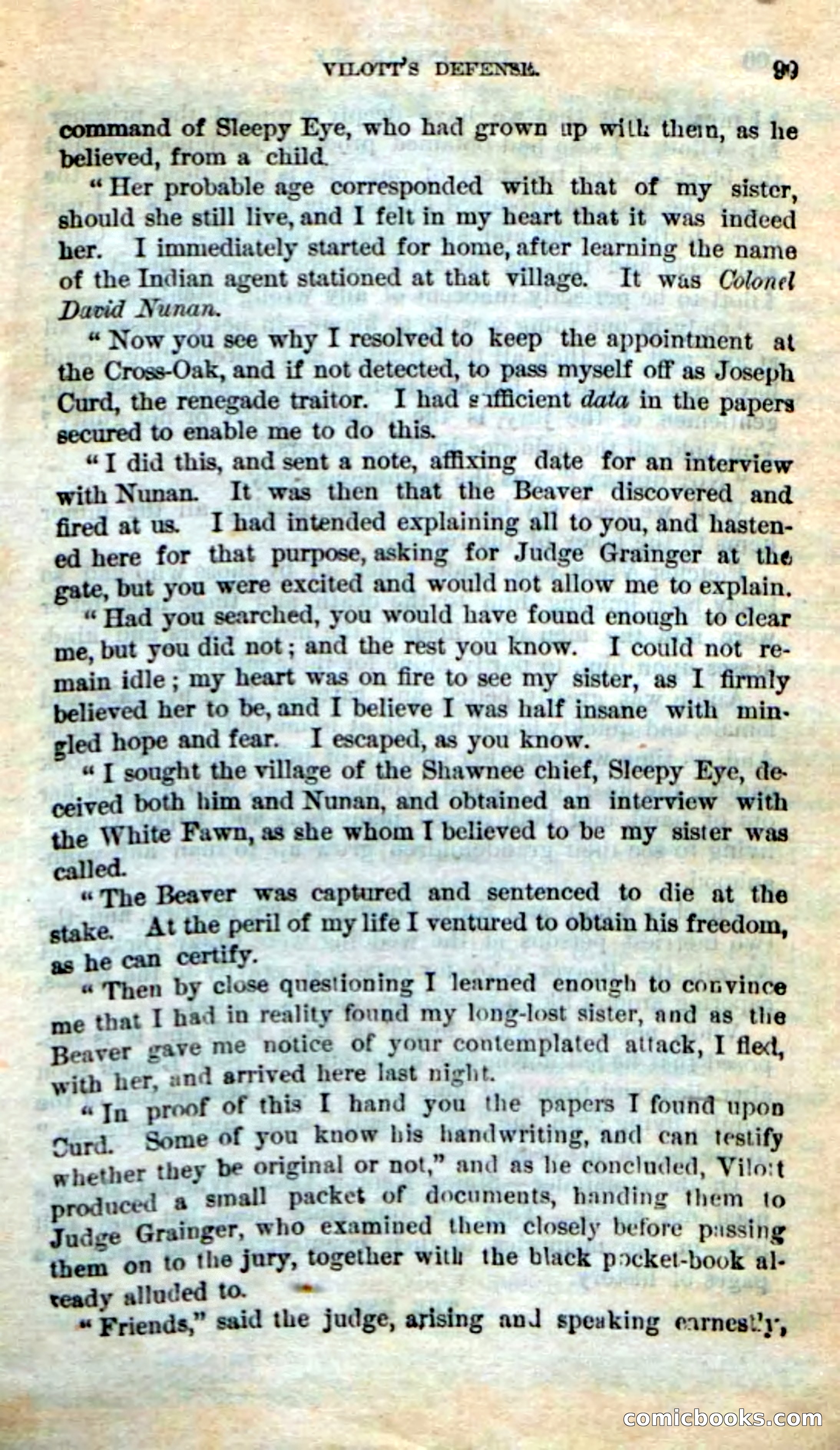 Beadle's Dime Novels No. 218: The Indian Spy — page 97 of 100