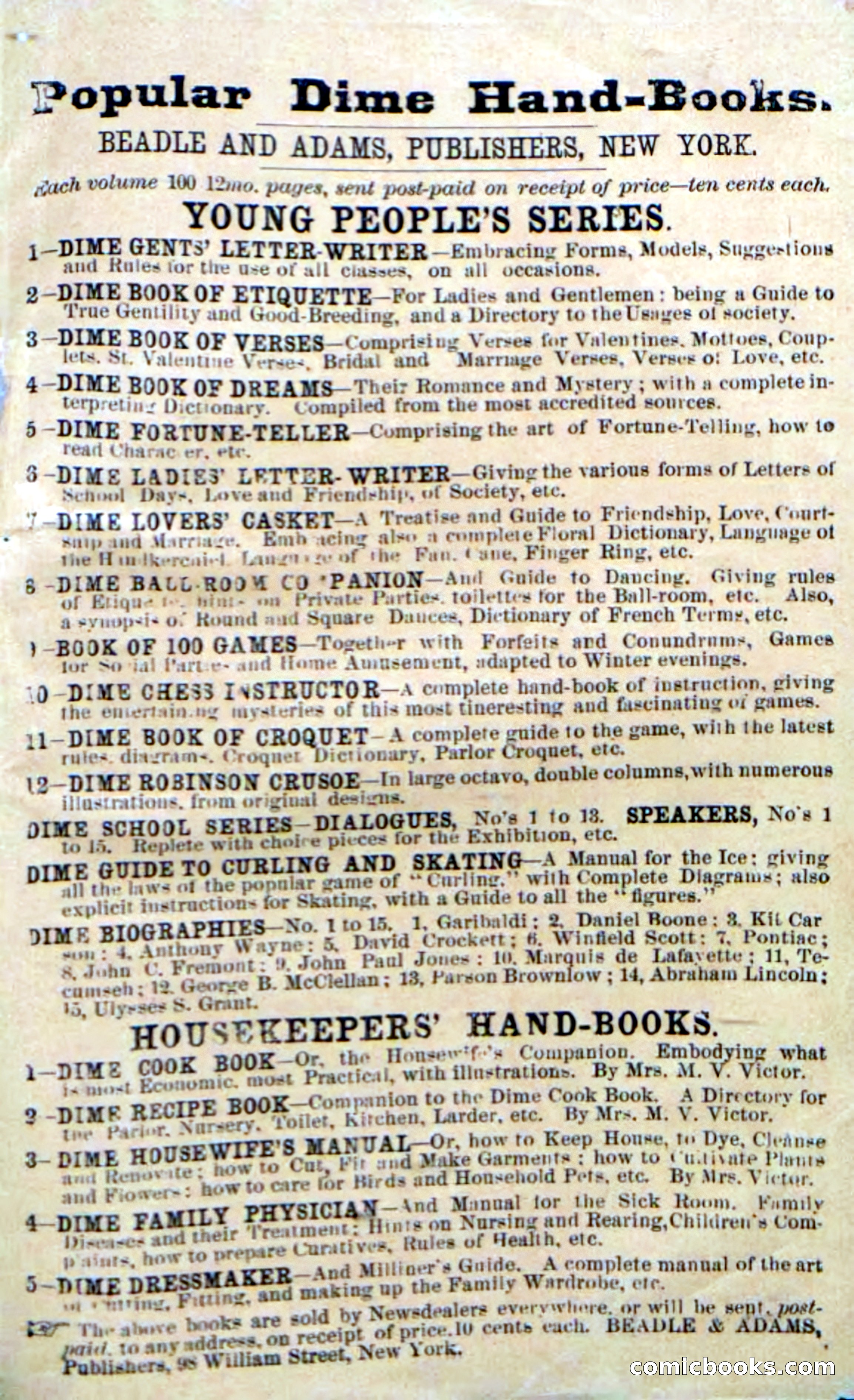 Beadle's Dime Novels No. 218: The Indian Spy — page 99 of 100