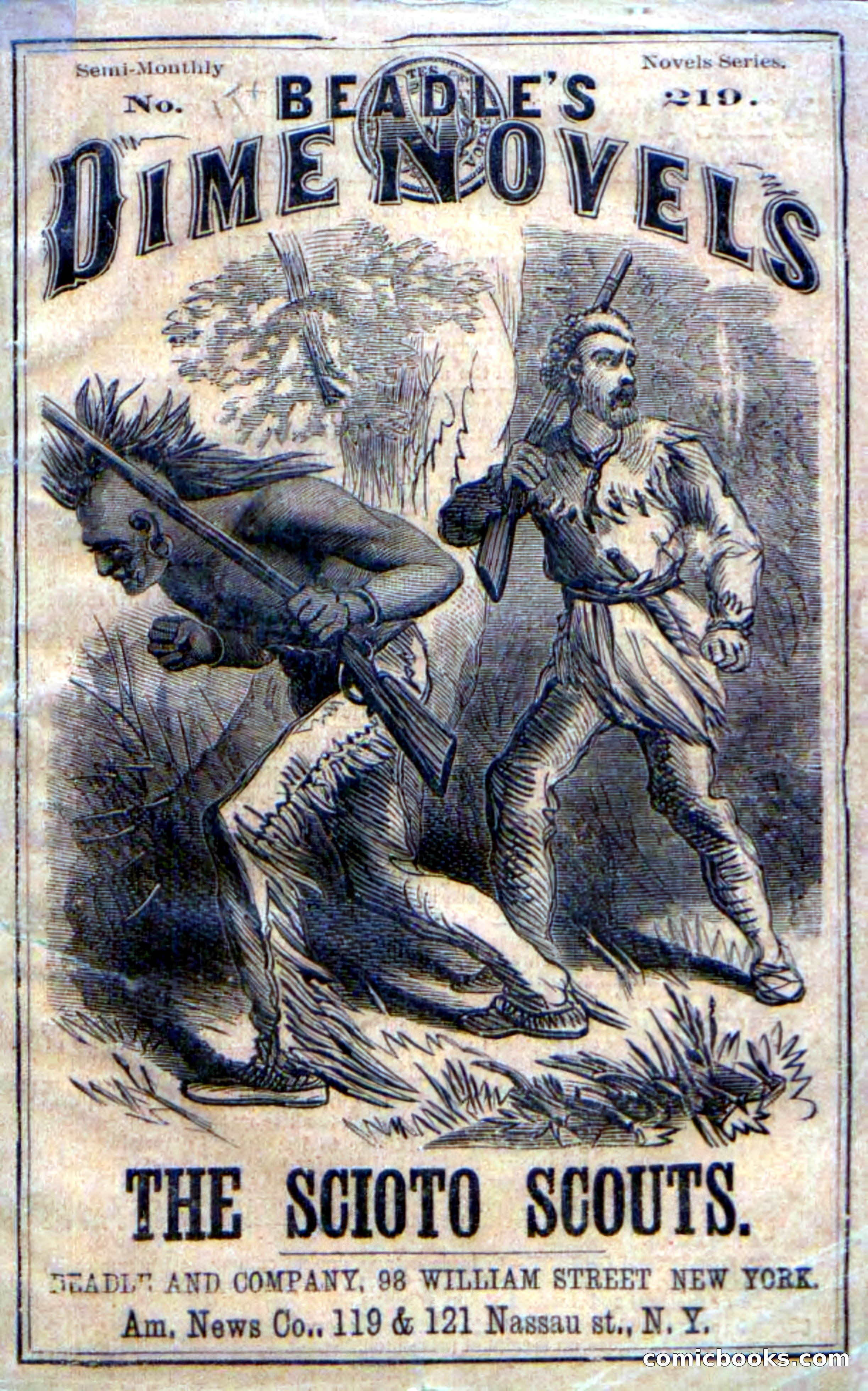 Beadle's Dime Novels No. 219: The Scioto Scouts