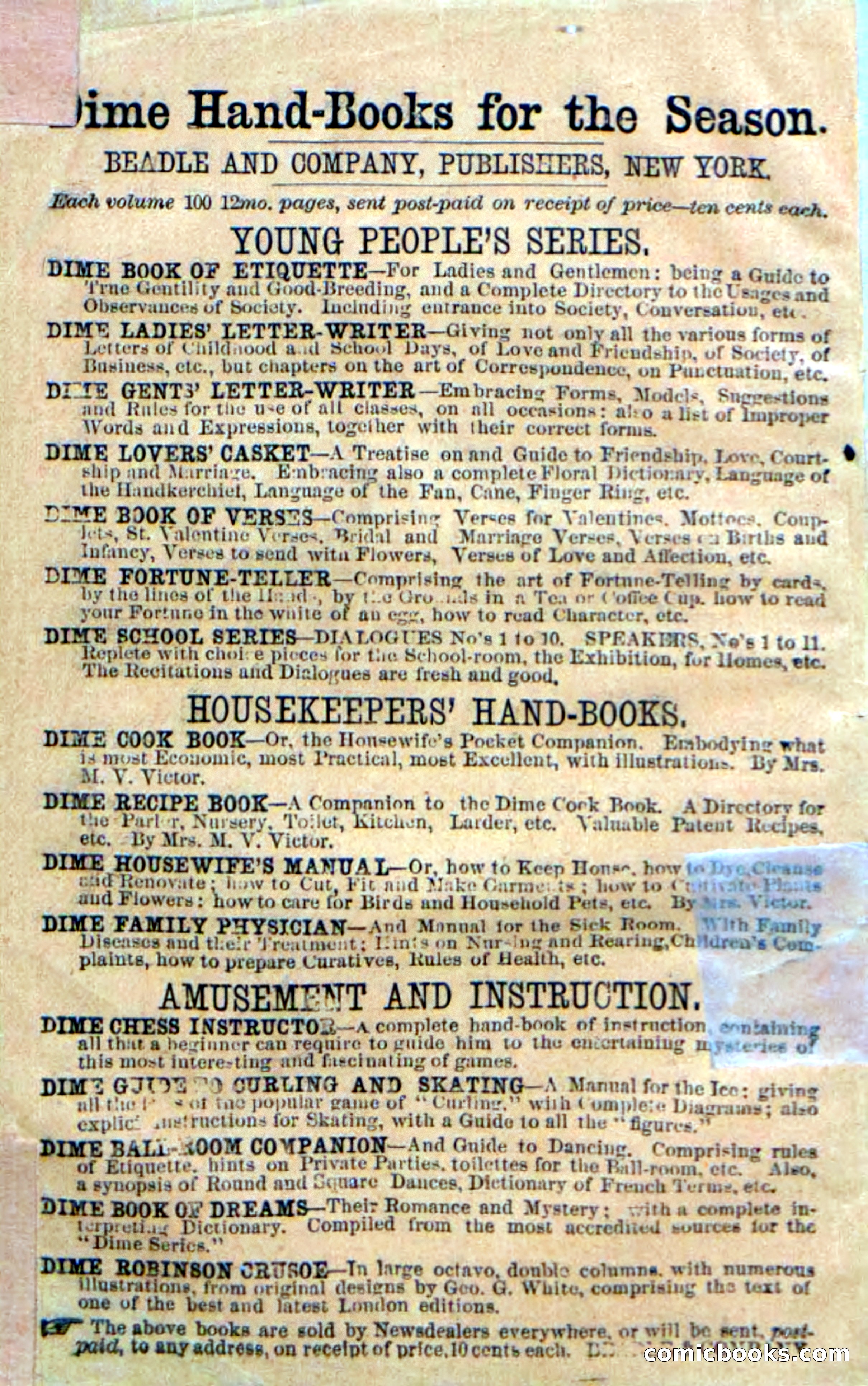 Beadle's Dime Novels No. 219: The Scioto Scouts — page 2 of 100