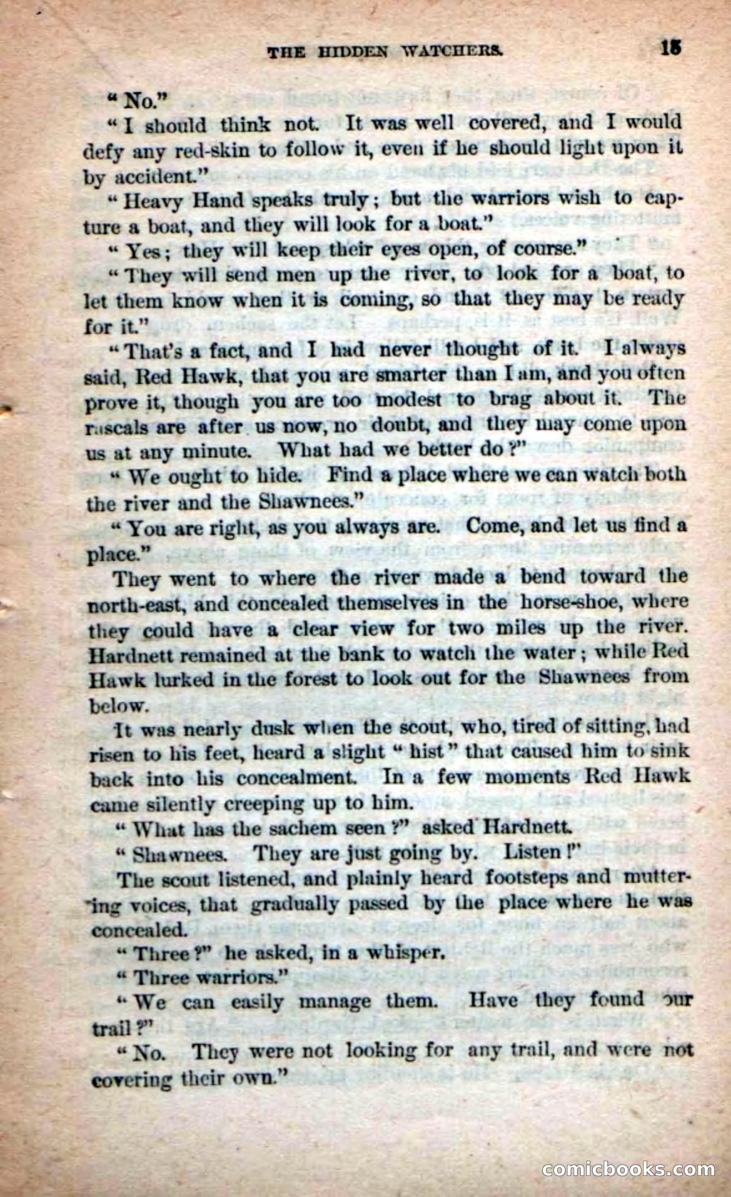 Beadle's Dime Novels No. 219: The Scioto Scouts — page 13 of 100