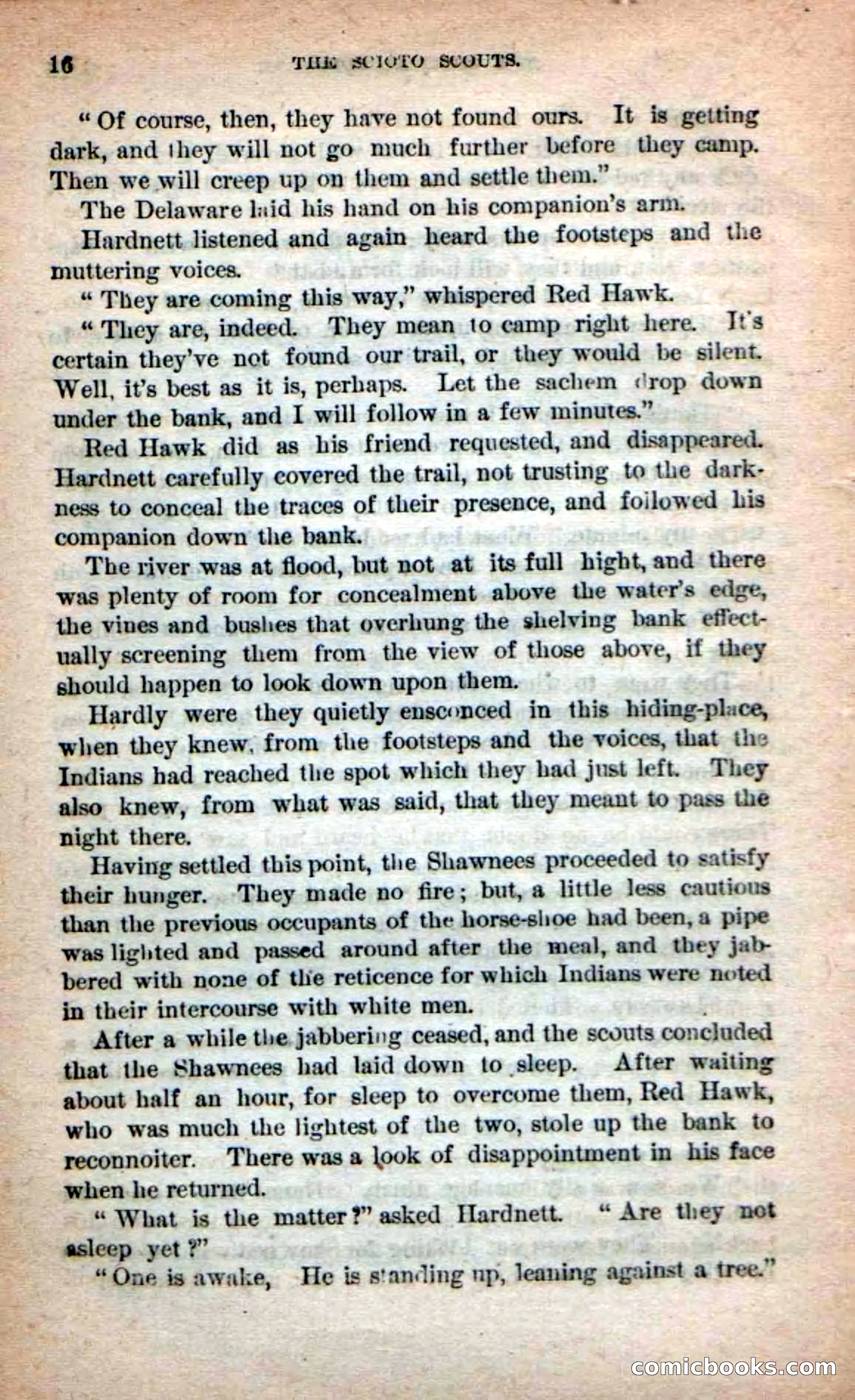 Beadle's Dime Novels No. 219: The Scioto Scouts — page 14 of 100