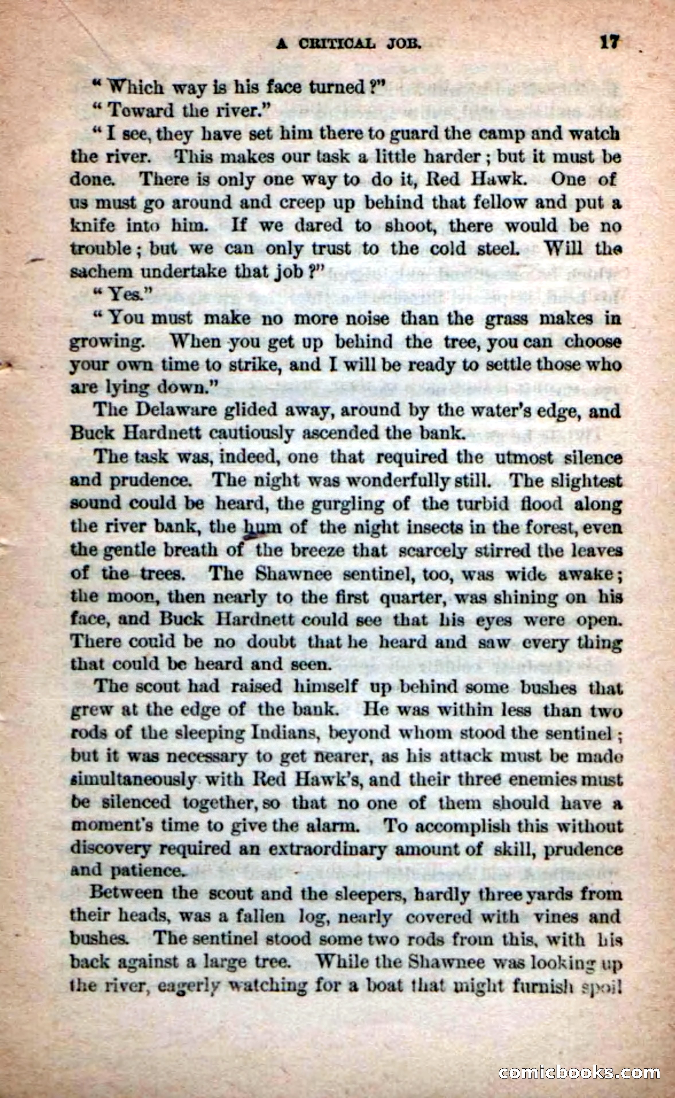 Beadle's Dime Novels No. 219: The Scioto Scouts — page 15 of 100