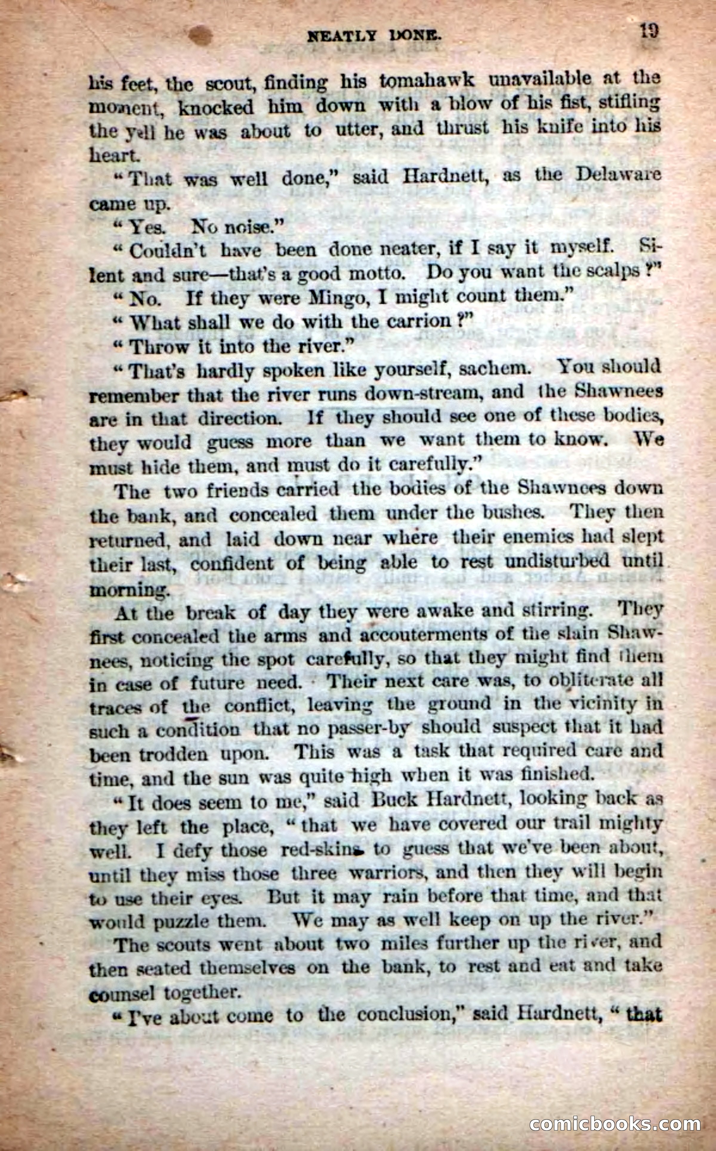Beadle's Dime Novels No. 219: The Scioto Scouts — page 17 of 100