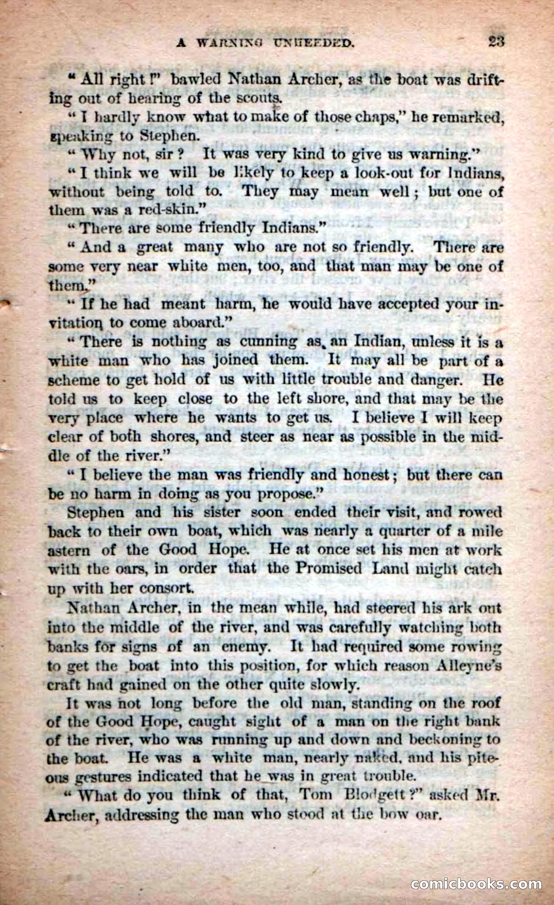 Beadle's Dime Novels No. 219: The Scioto Scouts — page 21 of 100