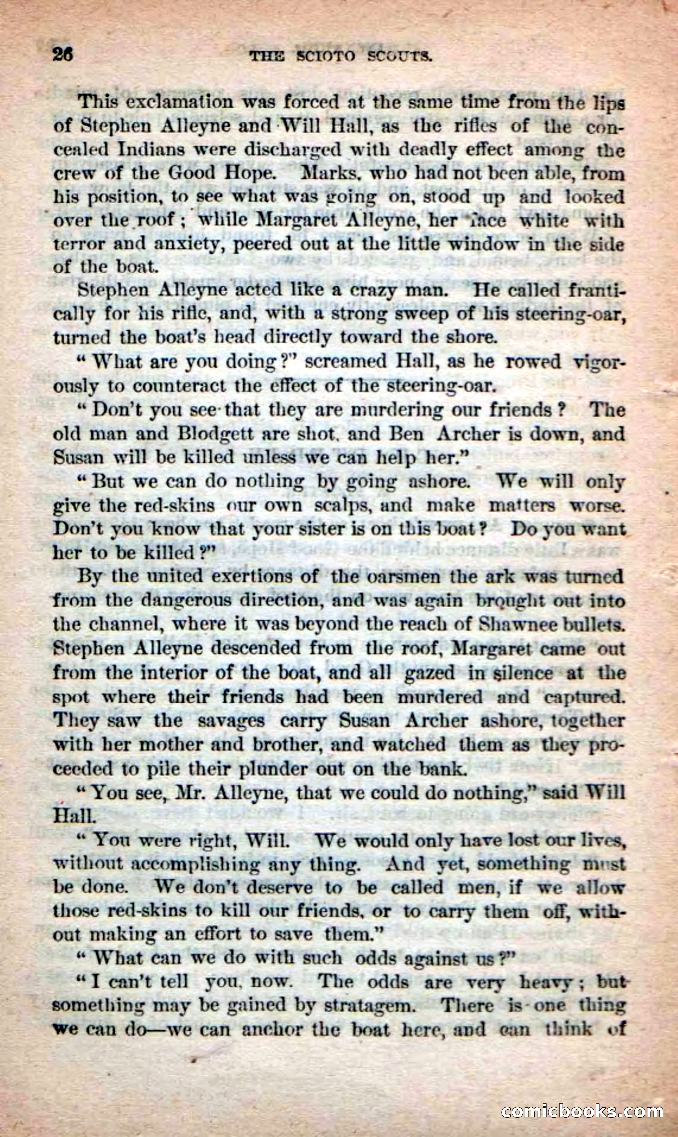 Beadle's Dime Novels No. 219: The Scioto Scouts — page 24 of 100