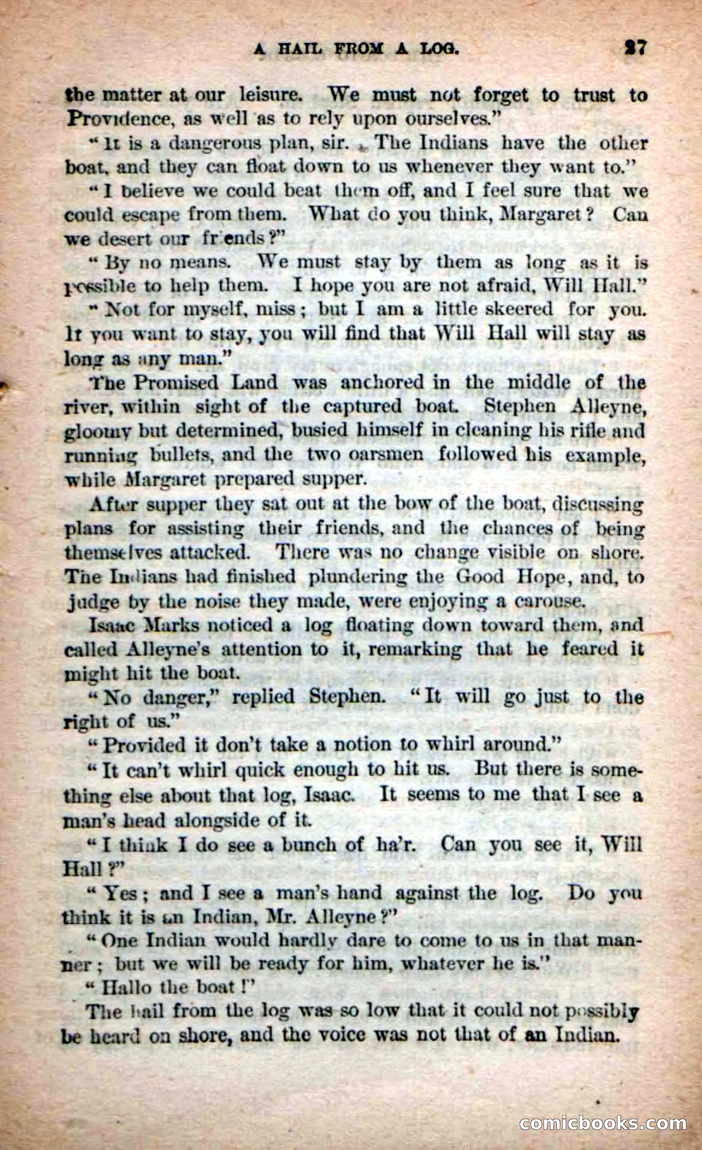 Beadle's Dime Novels No. 219: The Scioto Scouts — page 25 of 100