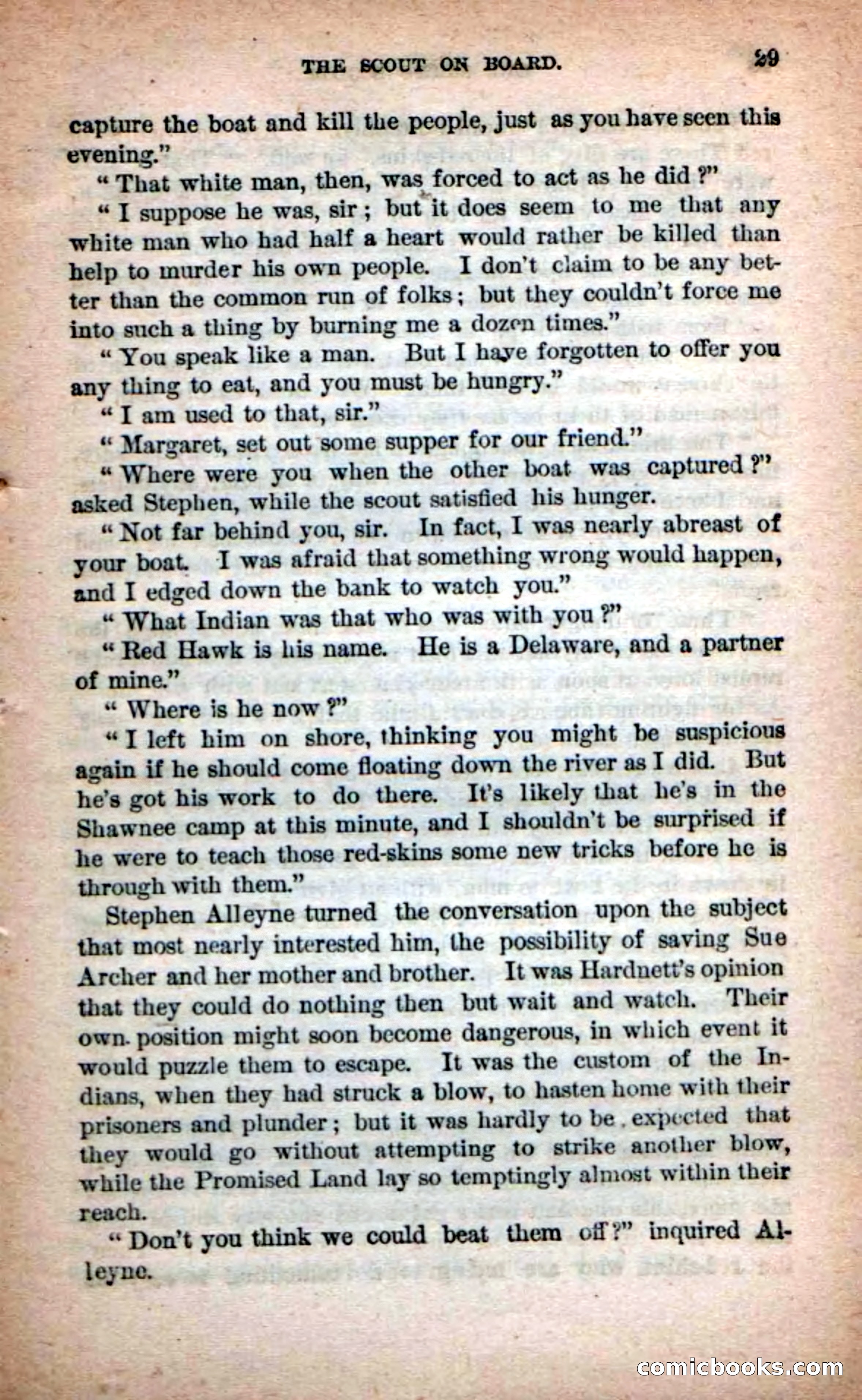 Beadle's Dime Novels No. 219: The Scioto Scouts — page 27 of 100