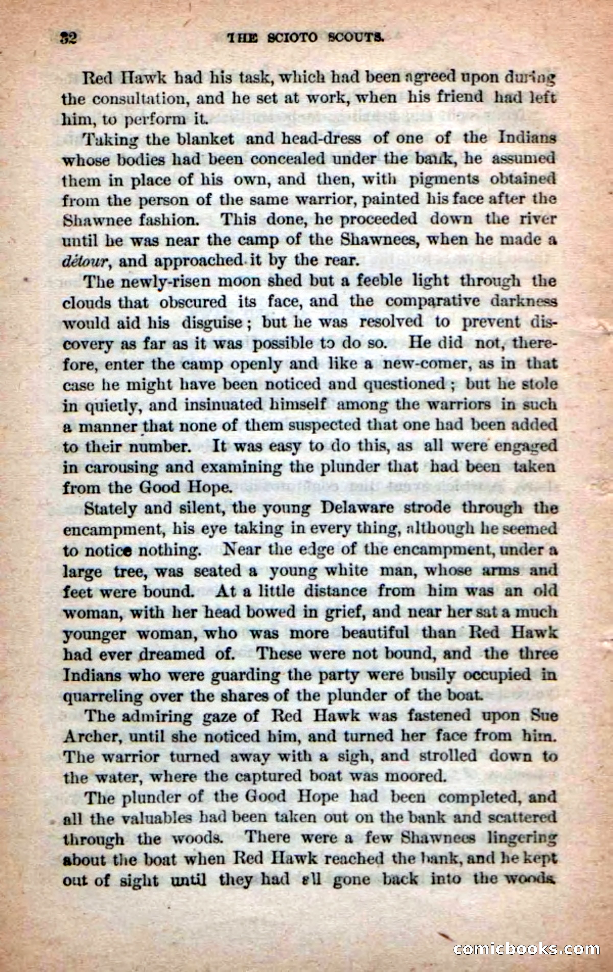 Beadle's Dime Novels No. 219: The Scioto Scouts — page 30 of 100