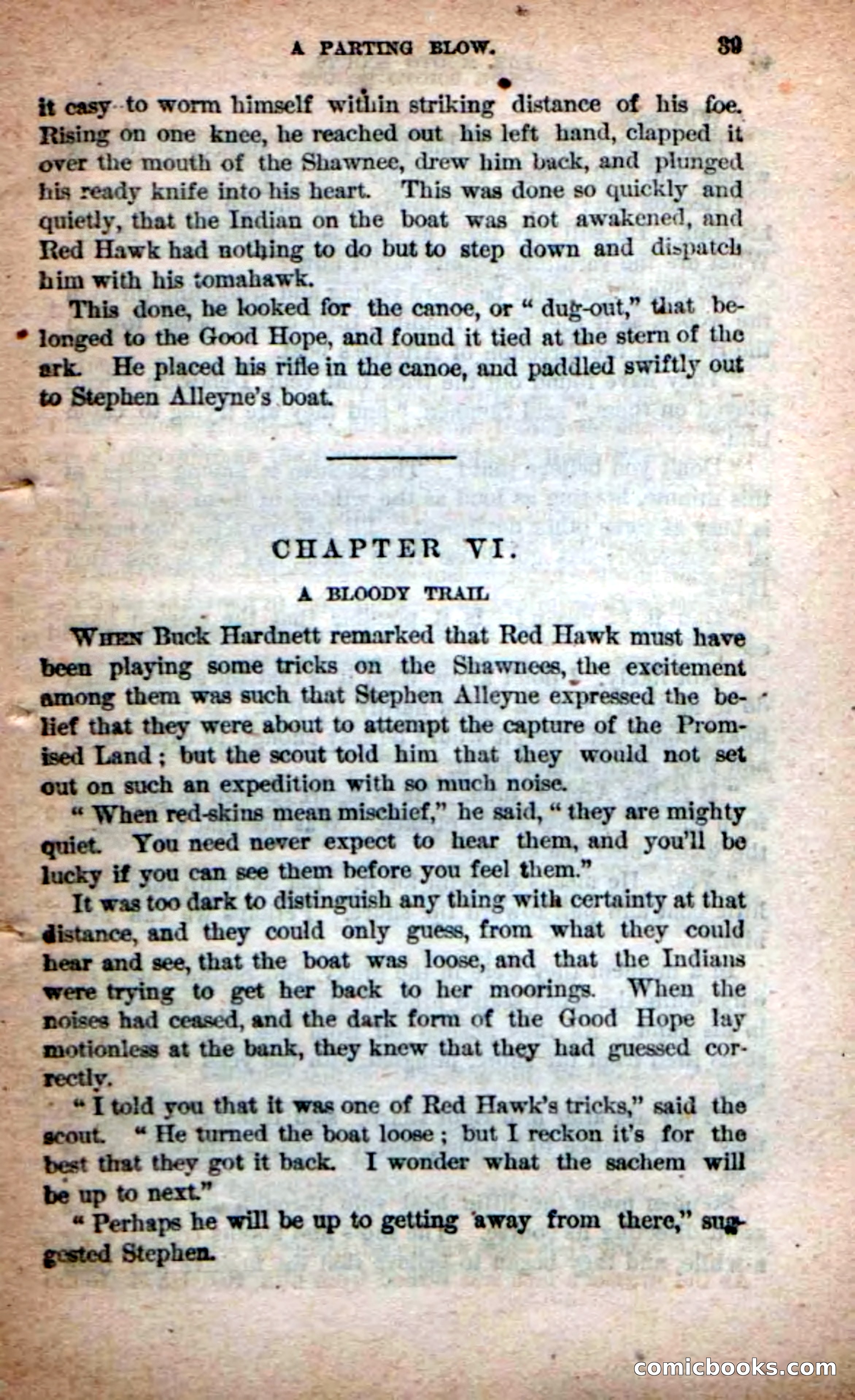 Beadle's Dime Novels No. 219: The Scioto Scouts — page 37 of 100
