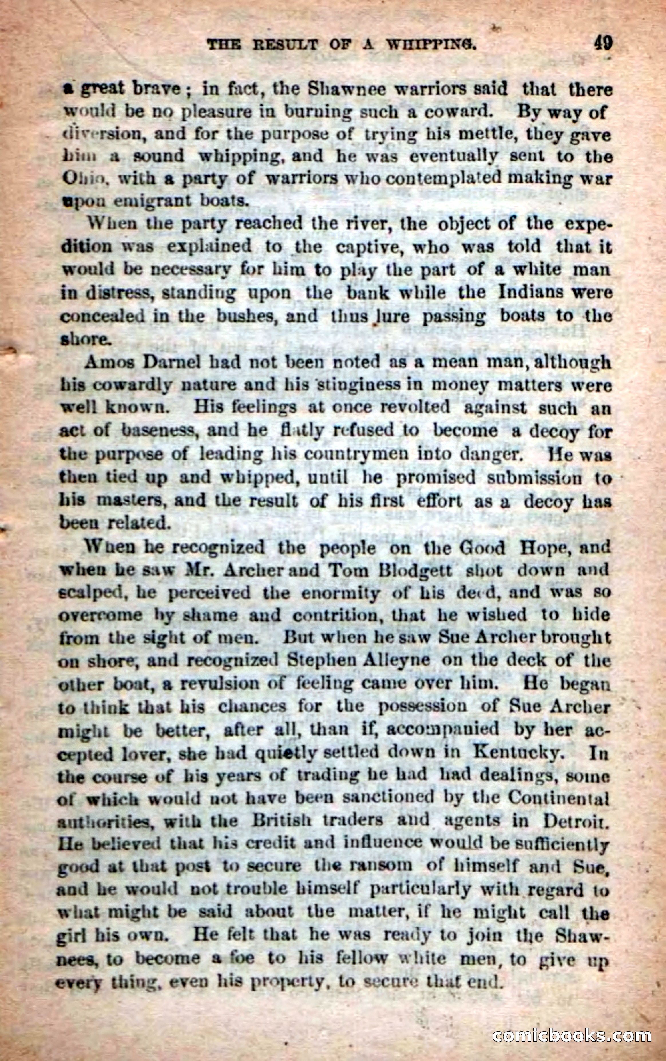 Beadle's Dime Novels No. 219: The Scioto Scouts — page 47 of 100