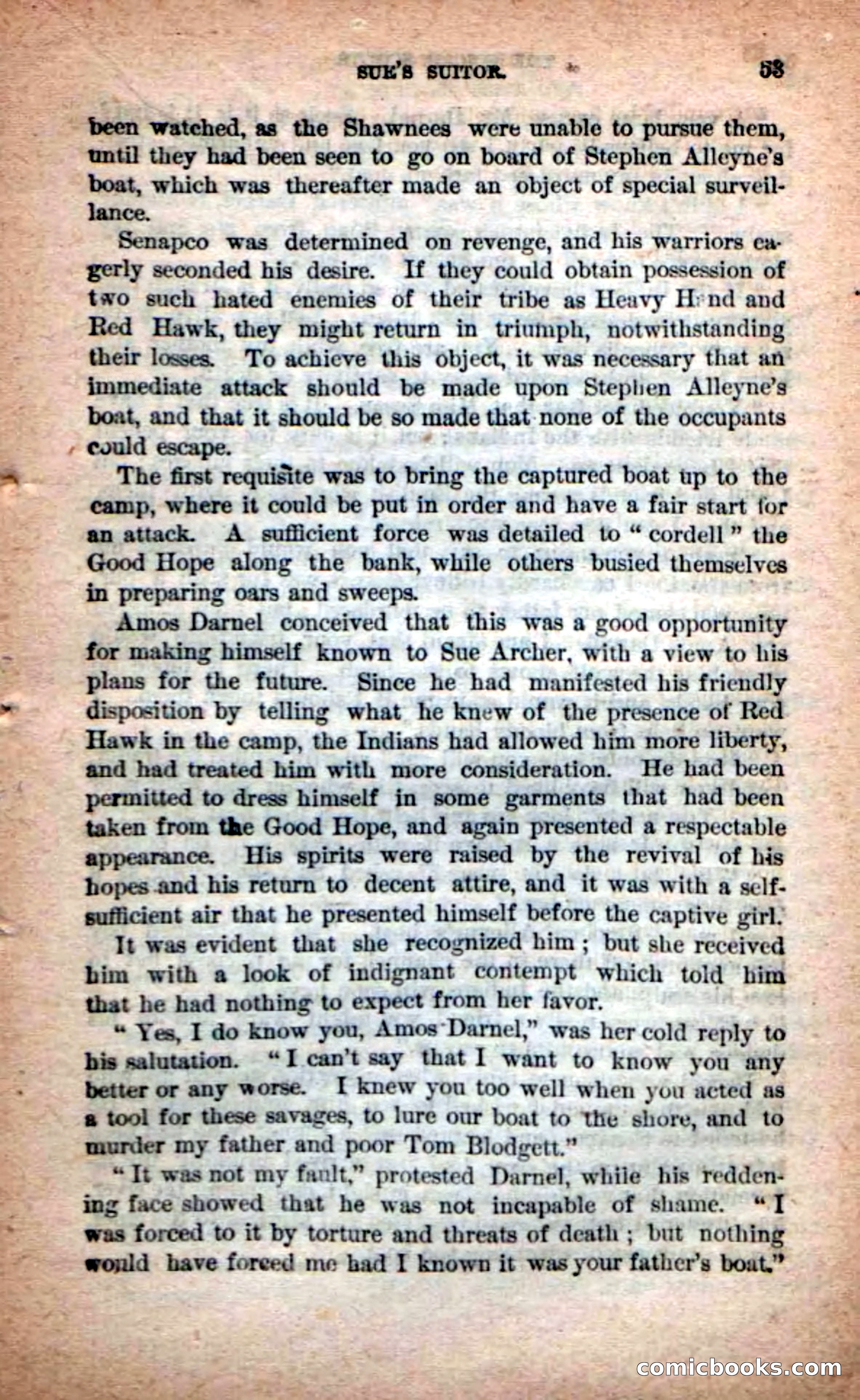 Beadle's Dime Novels No. 219: The Scioto Scouts — page 51 of 100