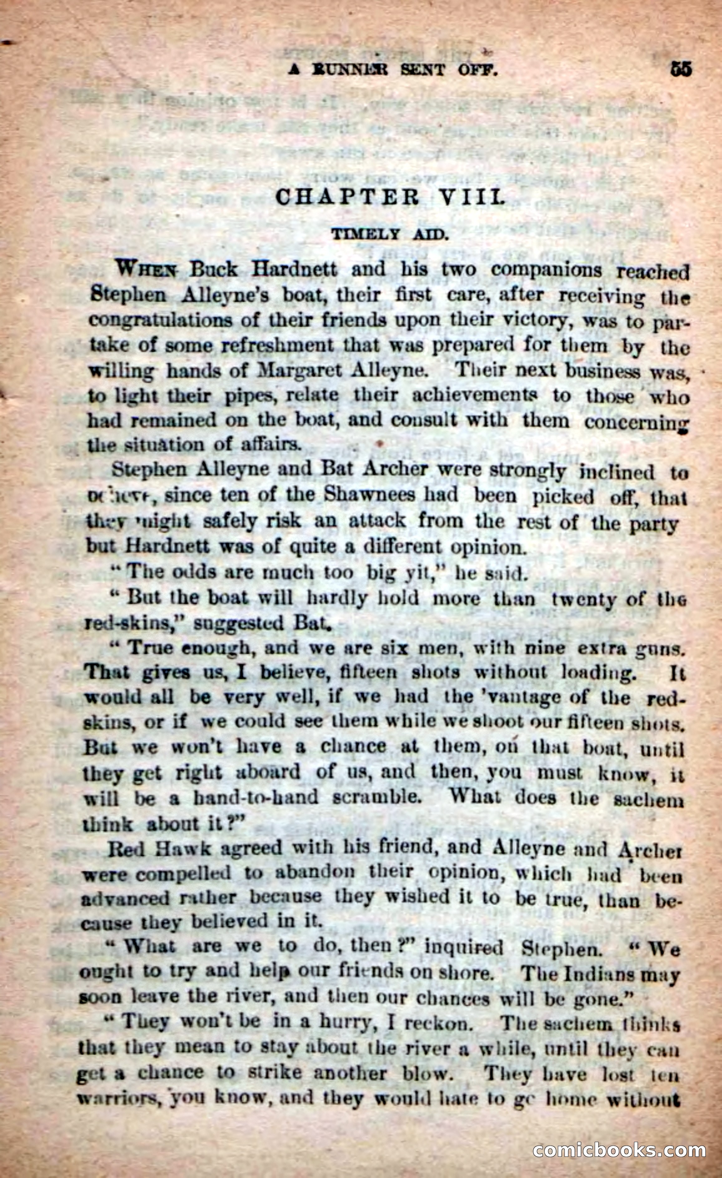 Beadle's Dime Novels No. 219: The Scioto Scouts — page 53 of 100