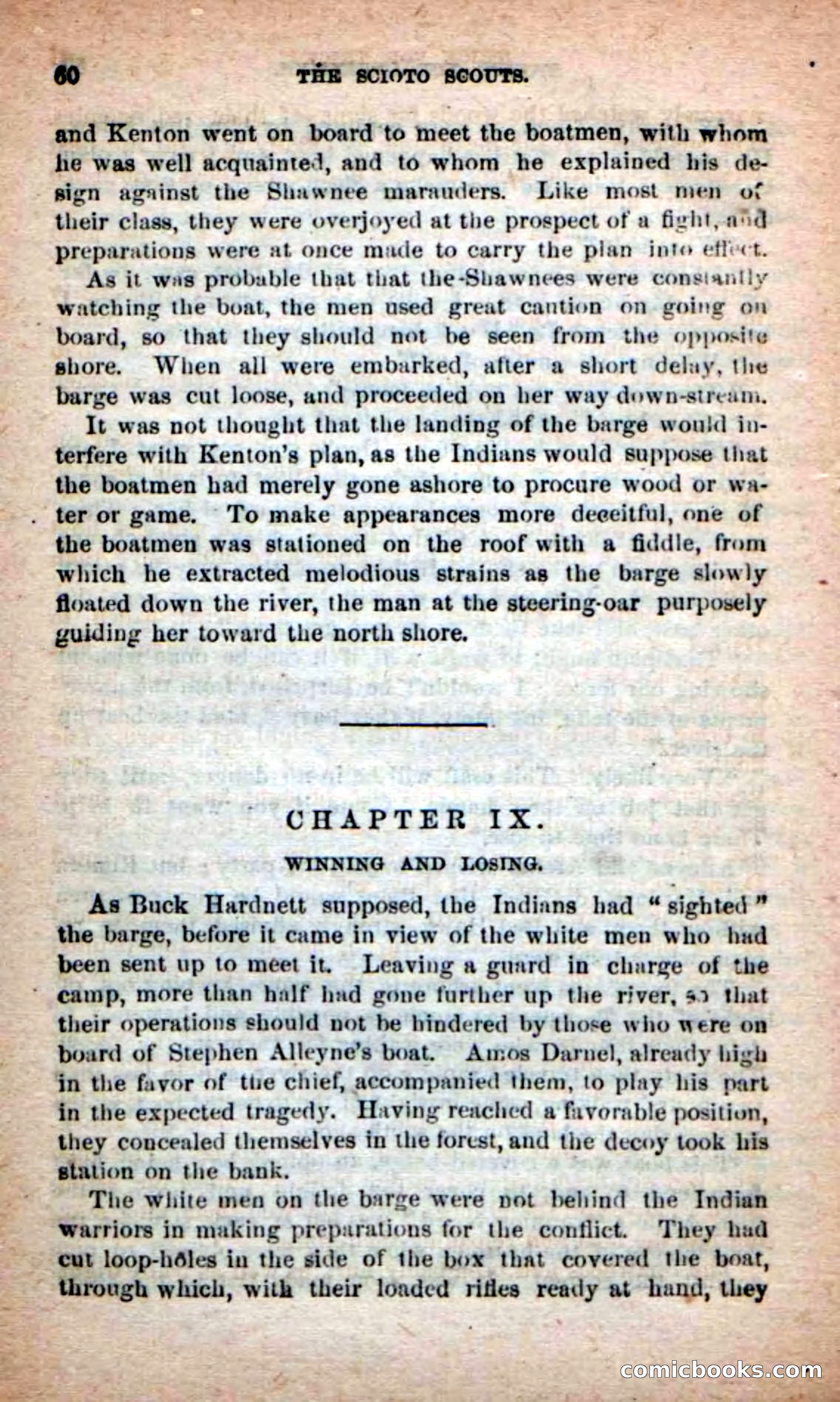 Beadle's Dime Novels No. 219: The Scioto Scouts — page 58 of 100