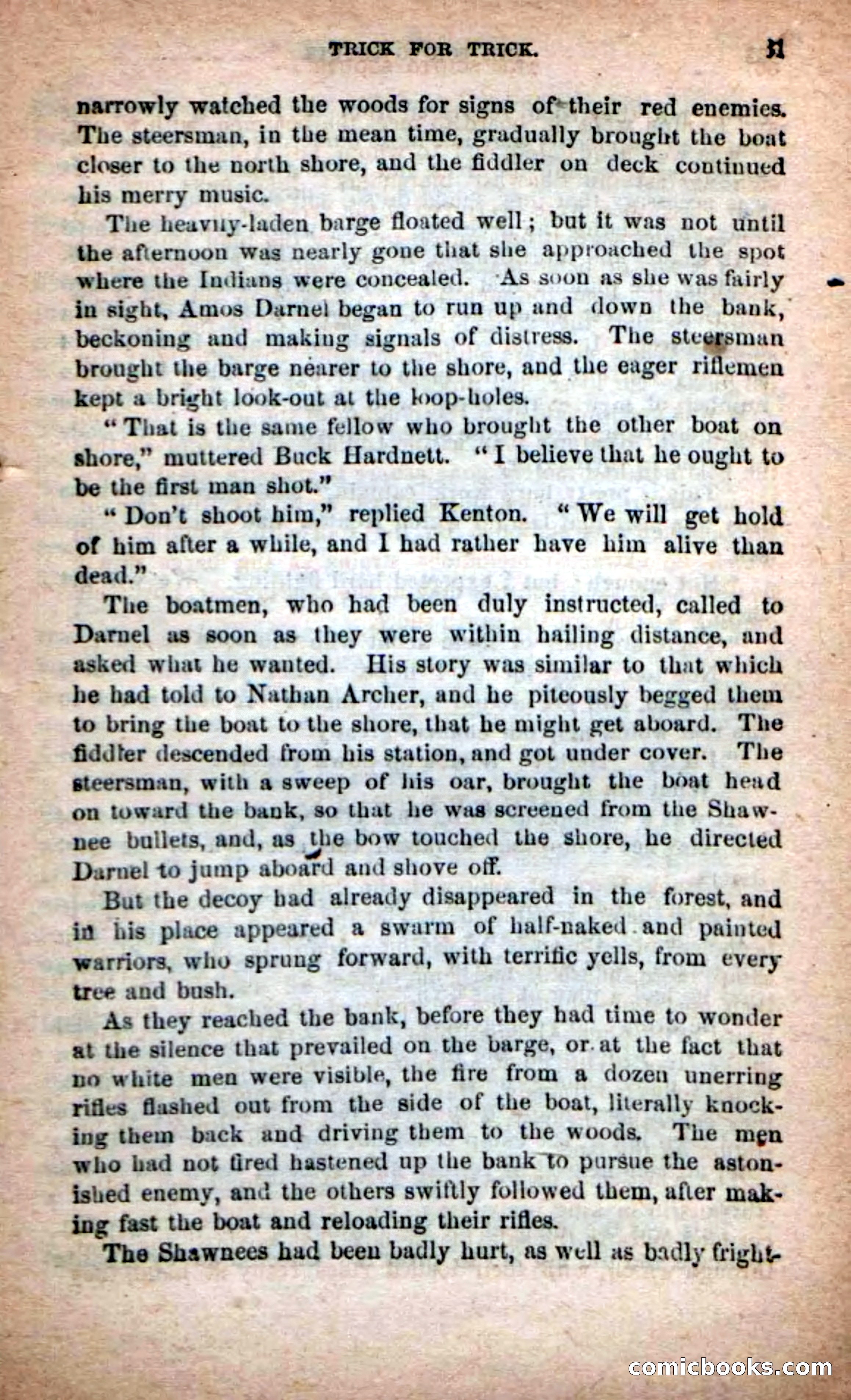 Beadle's Dime Novels No. 219: The Scioto Scouts — page 59 of 100