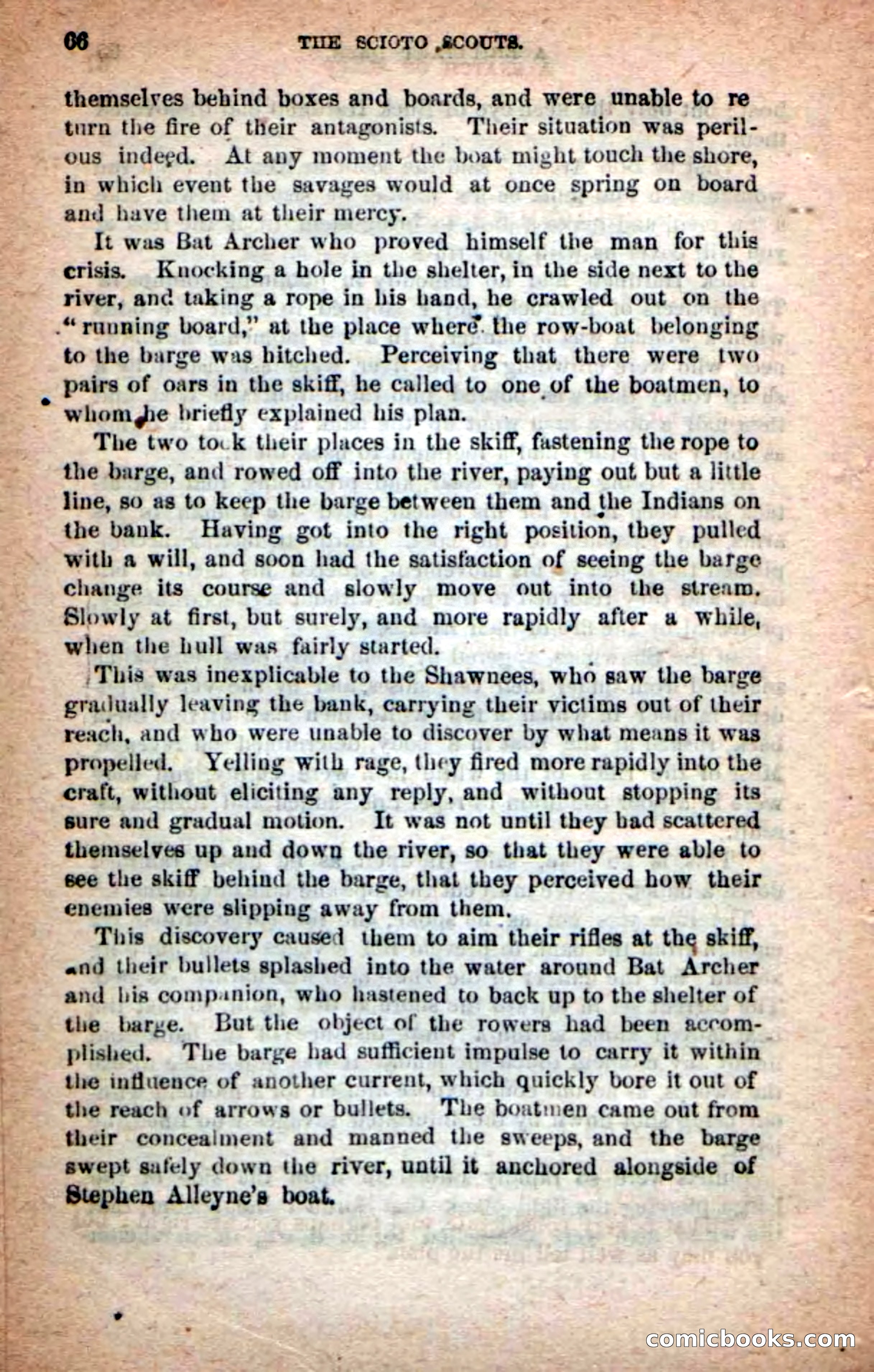 Beadle's Dime Novels No. 219: The Scioto Scouts — page 64 of 100