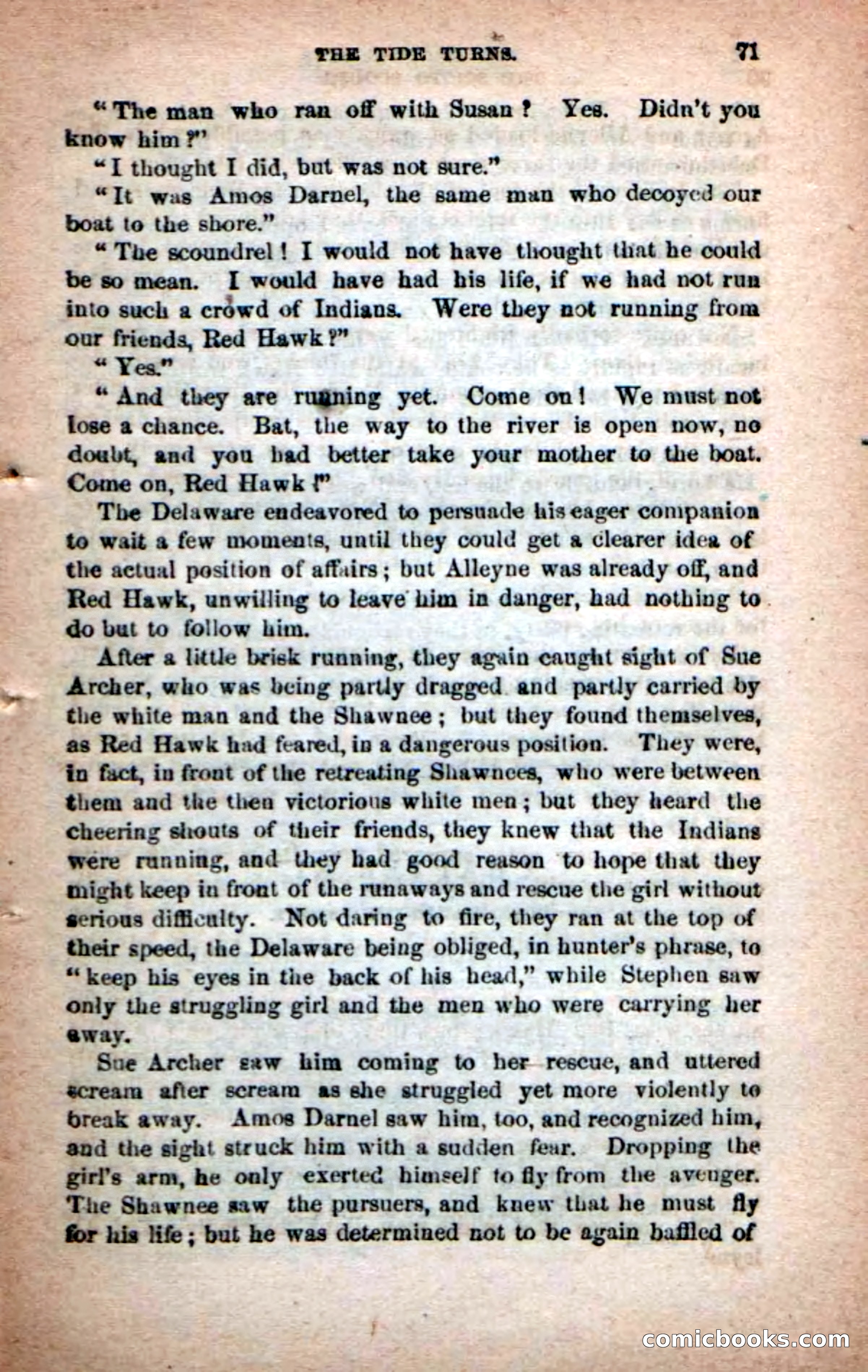 Beadle's Dime Novels No. 219: The Scioto Scouts — page 69 of 100